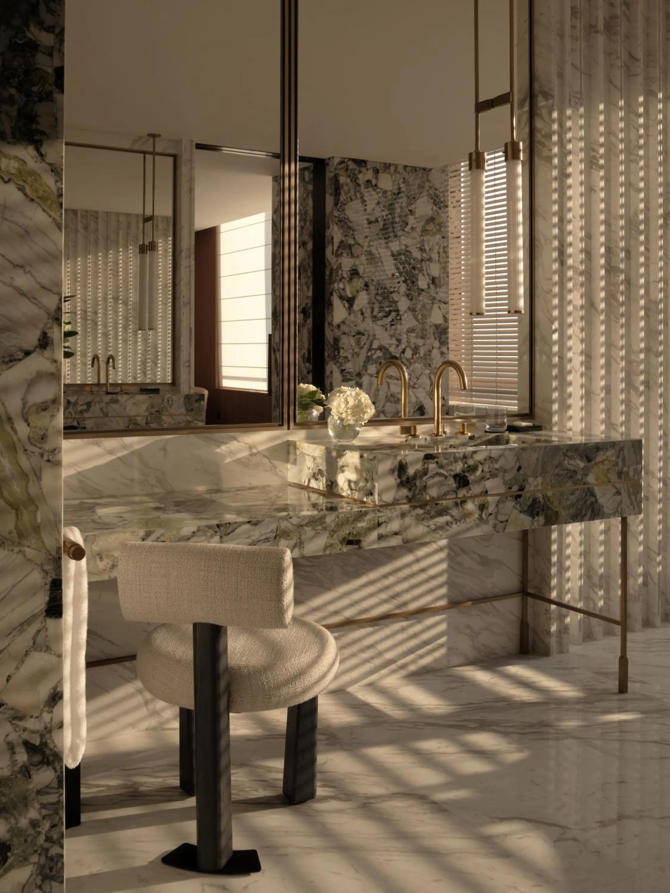 Bathroom in Park Hyatt Changsha