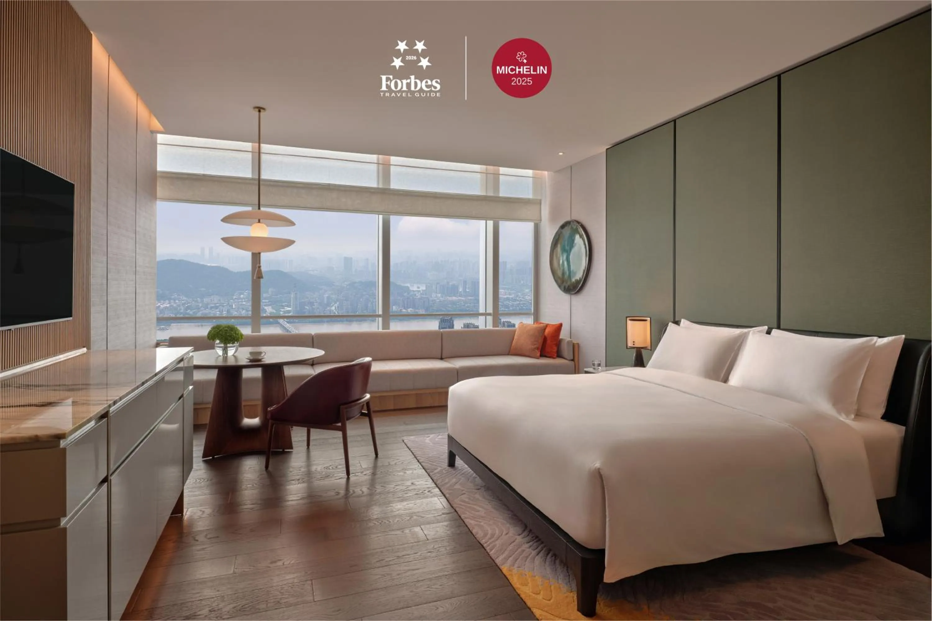 Bedroom, Bed in Park Hyatt Changsha