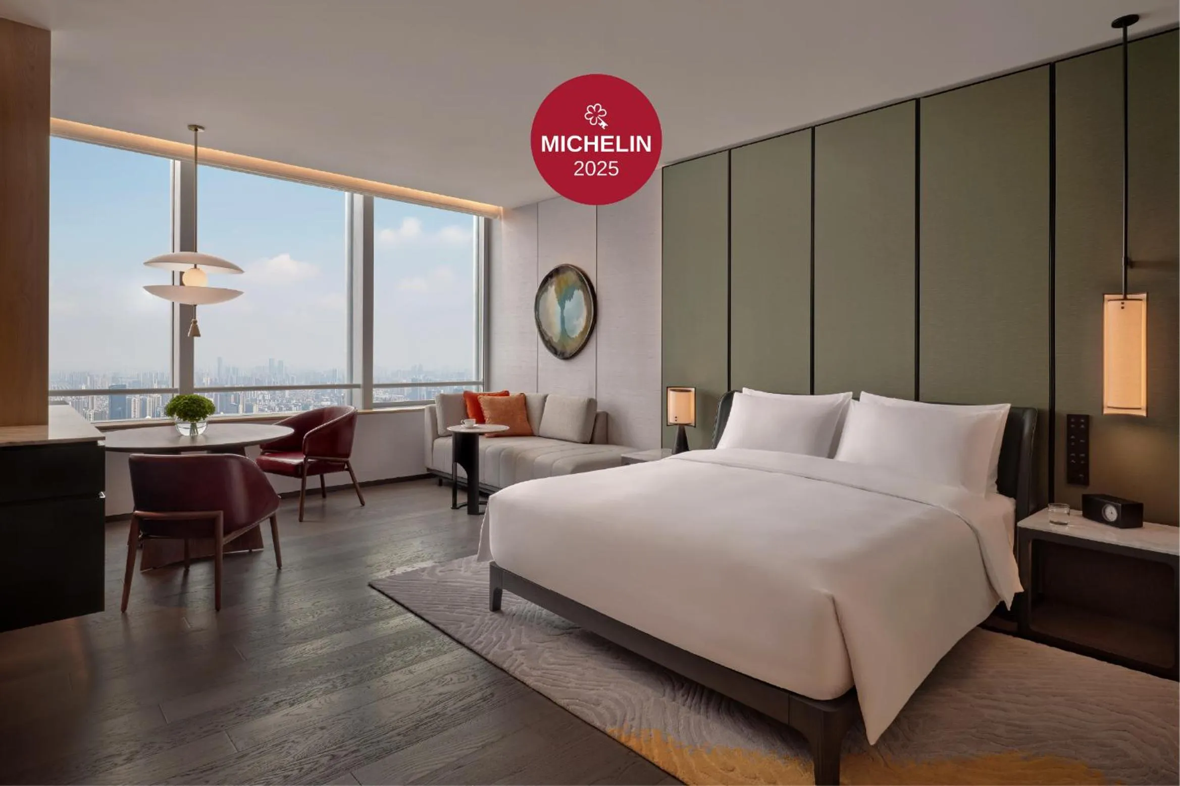 Bedroom, Bed in Park Hyatt Changsha