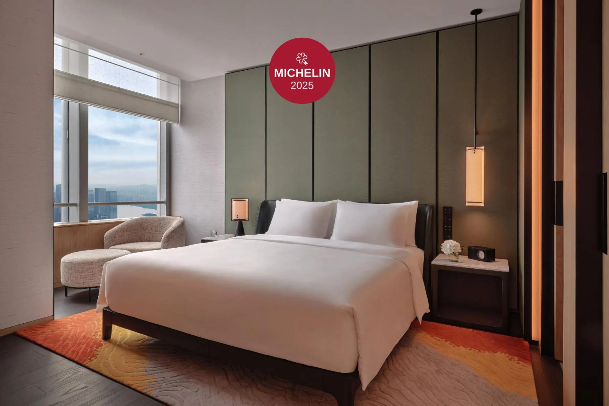 Bedroom, Bed in Park Hyatt Changsha