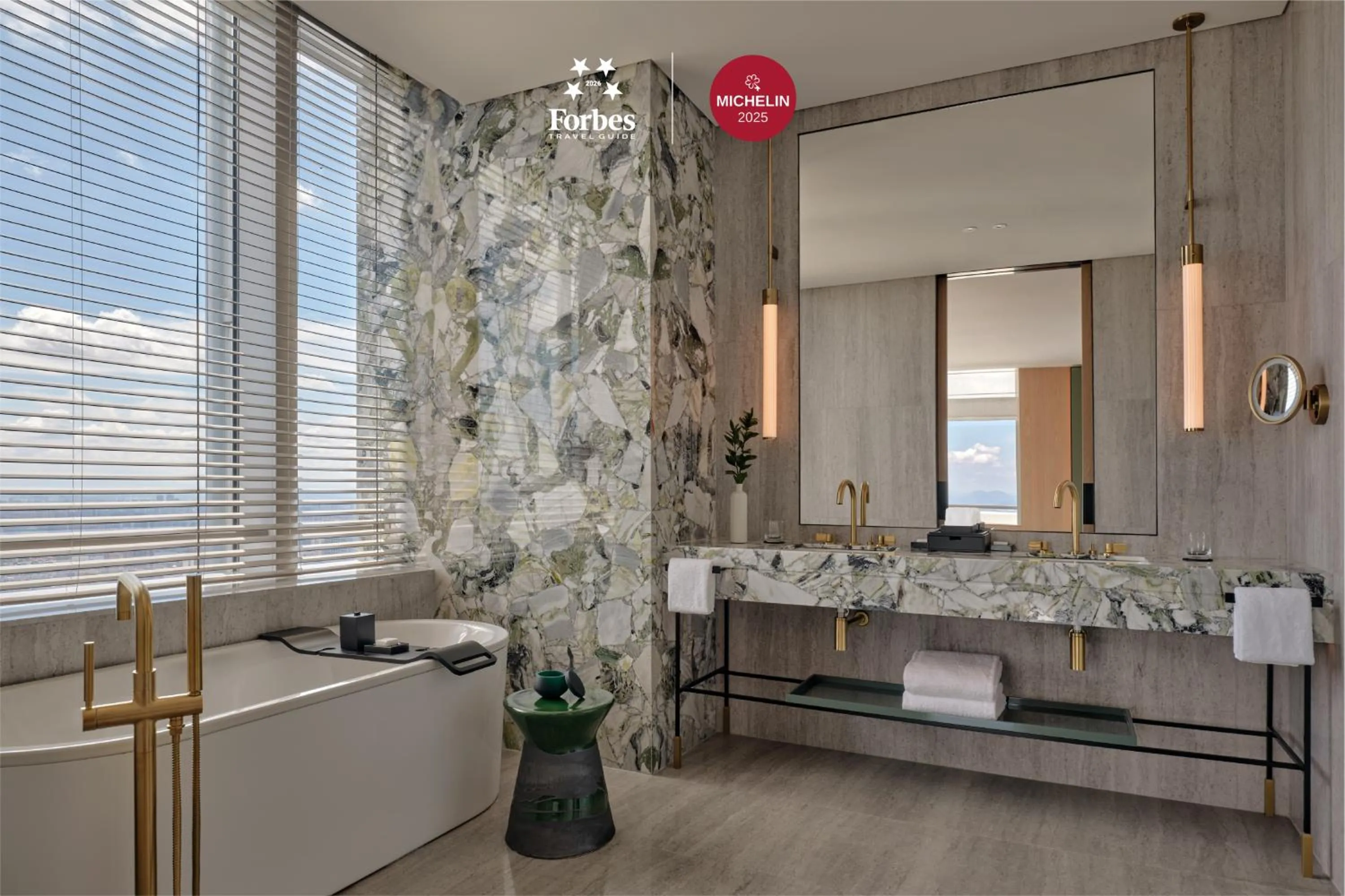 Bathroom in Park Hyatt Changsha