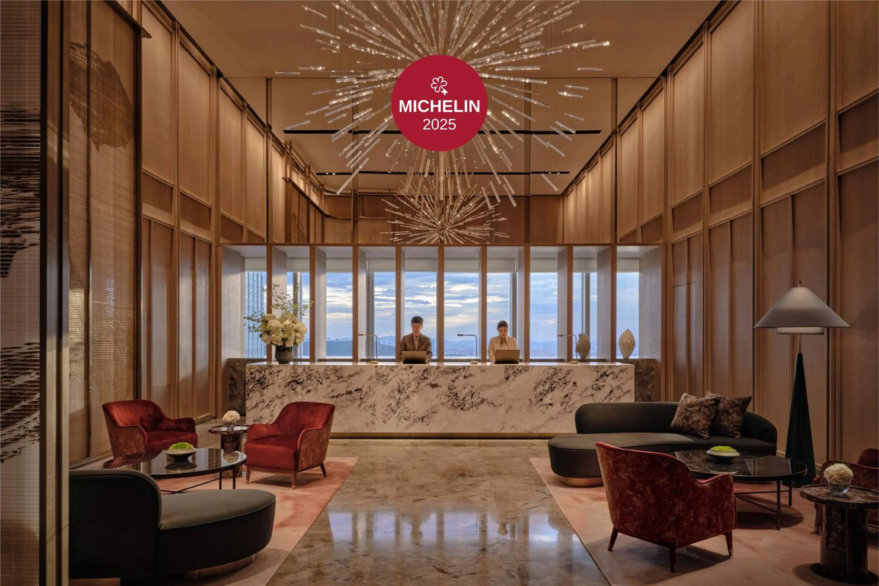 Lobby or reception in Park Hyatt Changsha