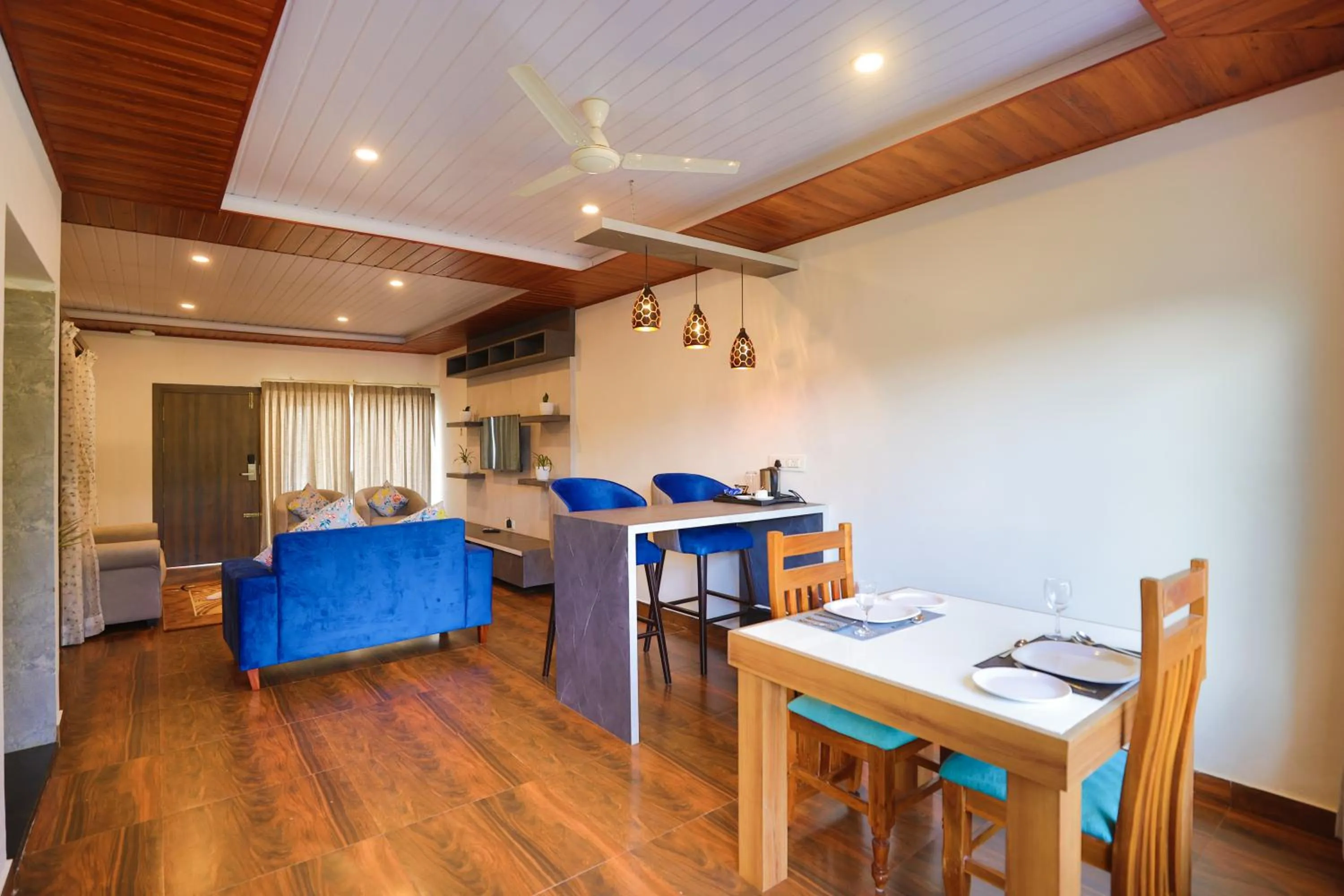 Seating area in The Grand Retreat - Chikmagalur