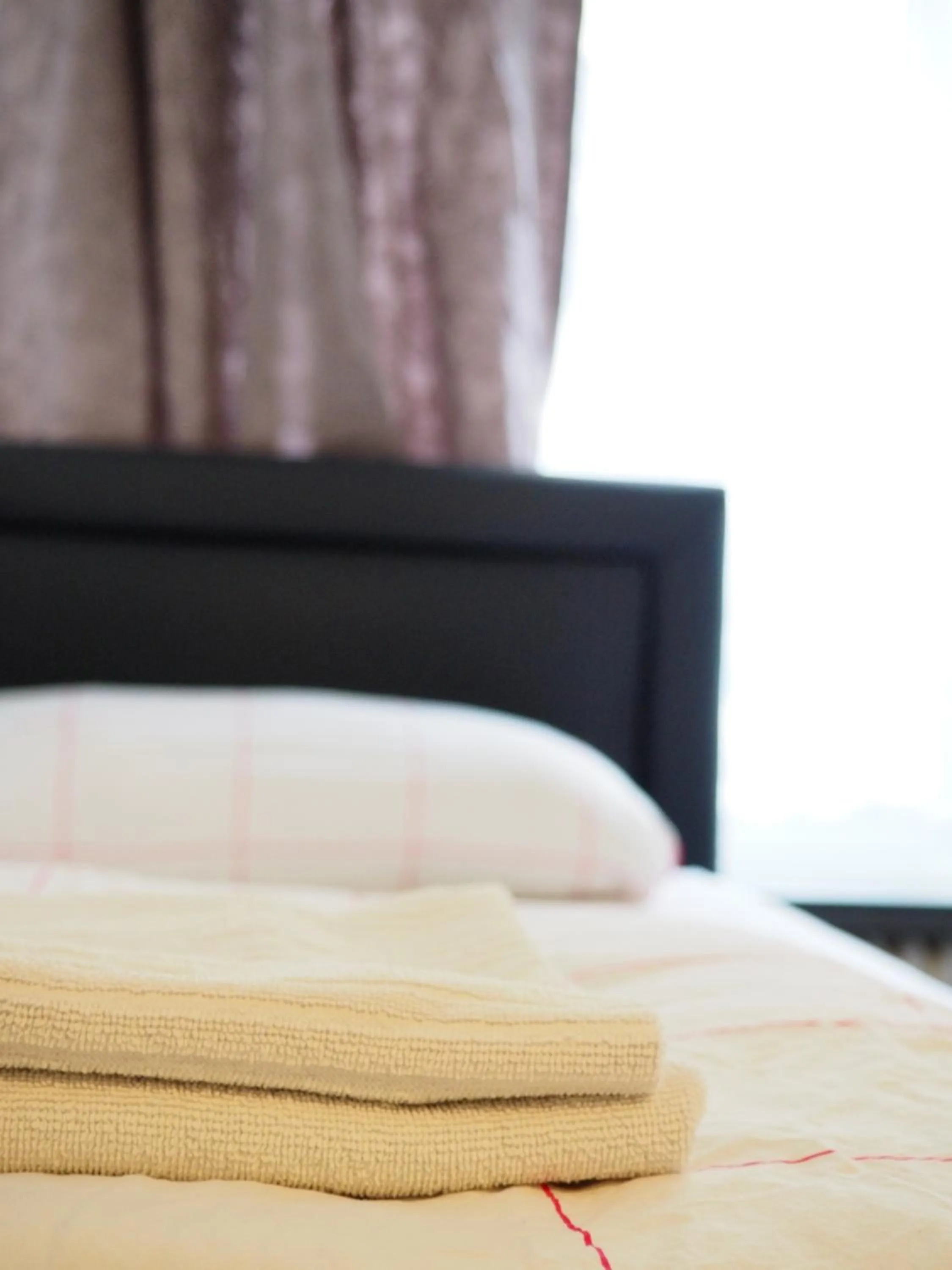 Bed in Hotel Garni Emir