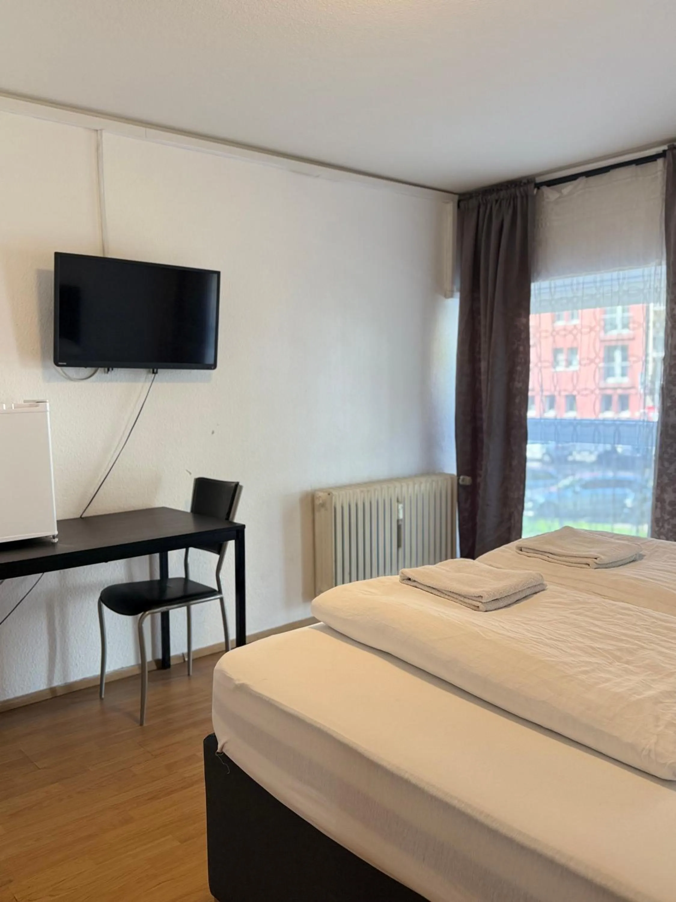 Bed in Hotel Garni Emir