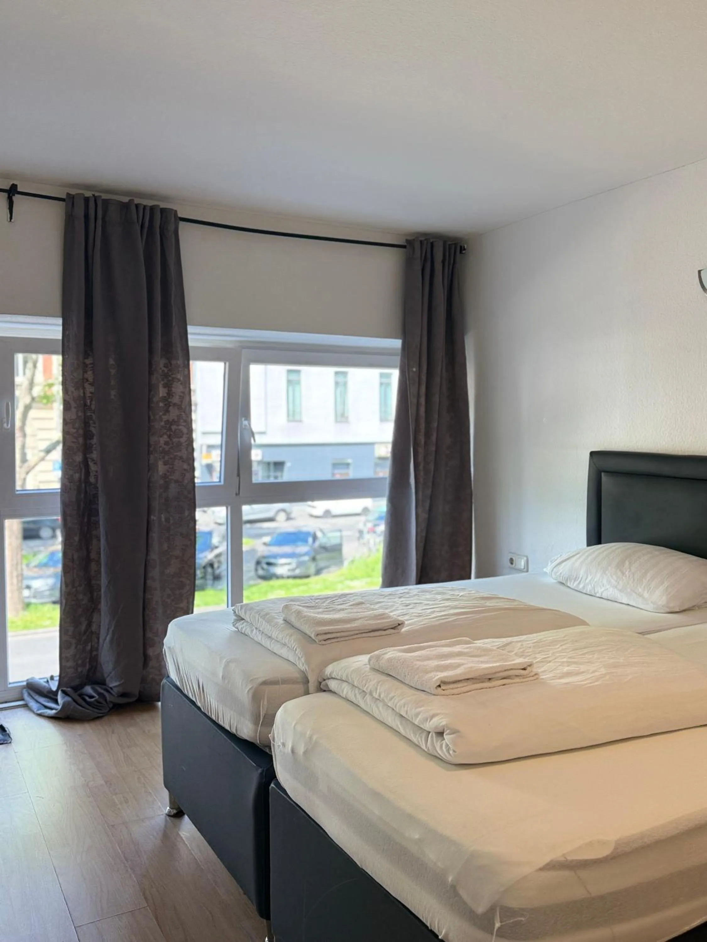 Bed in Hotel Garni Emir