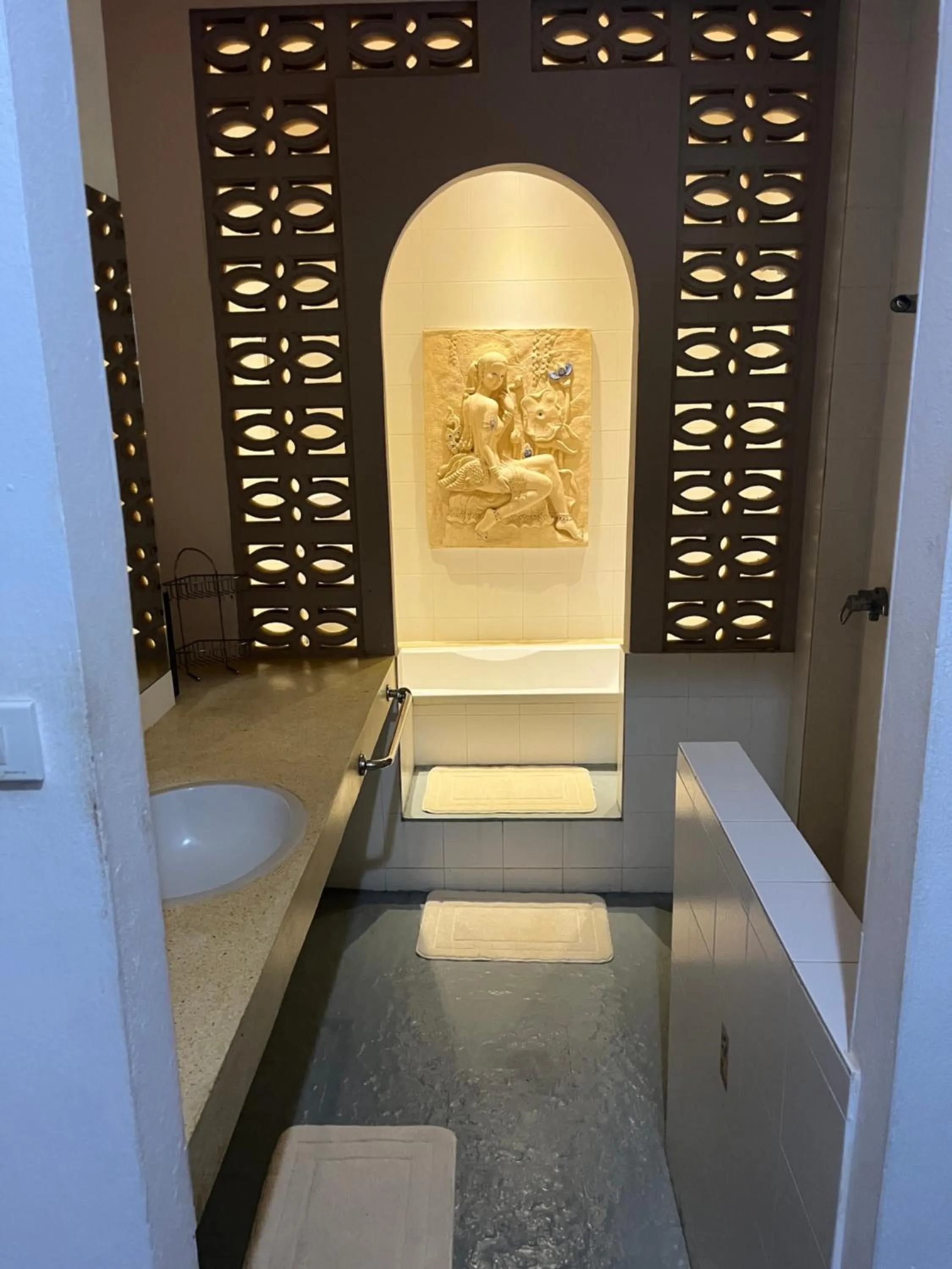 Bathroom in Pink House