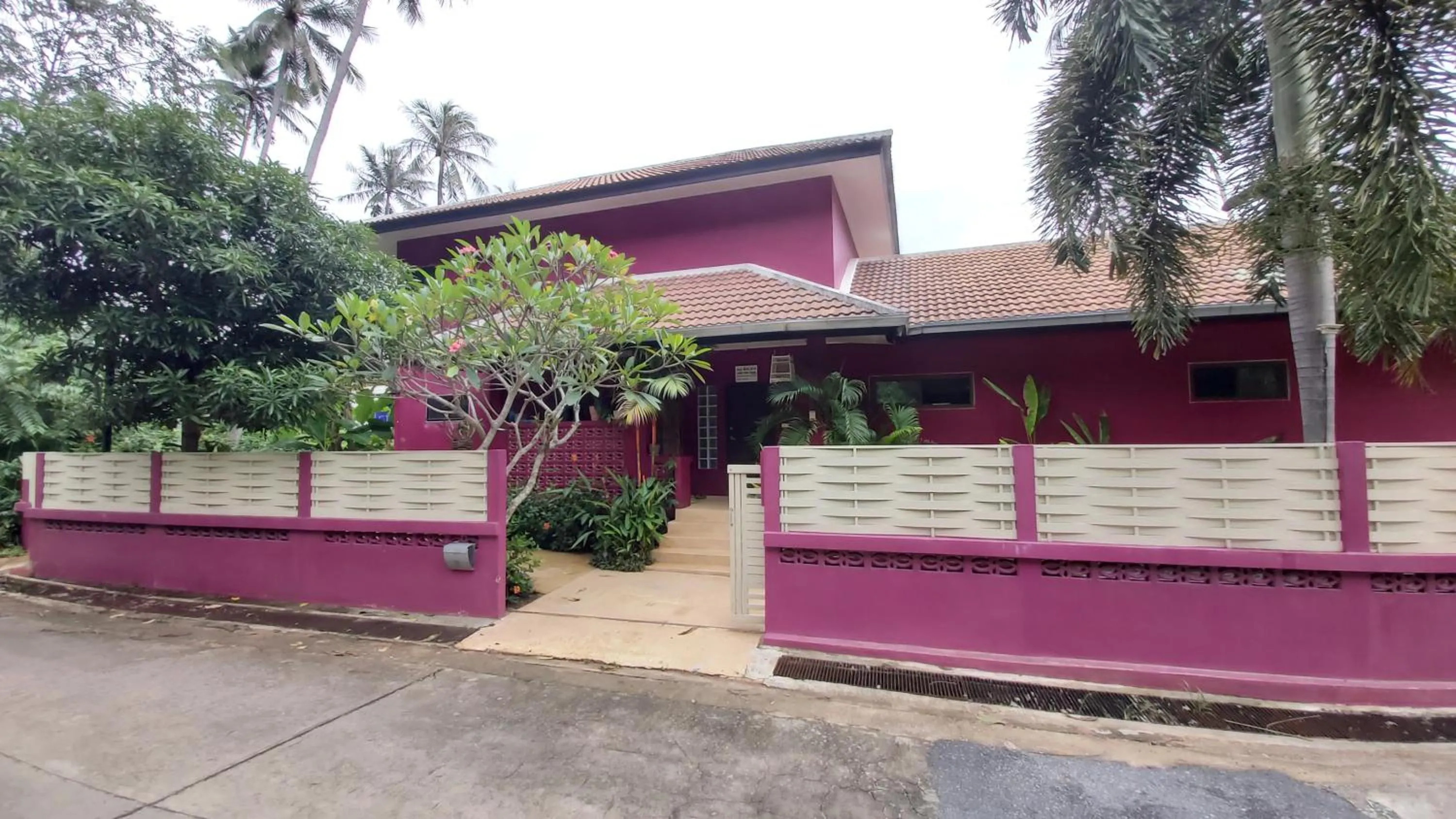 Property building in Pink House