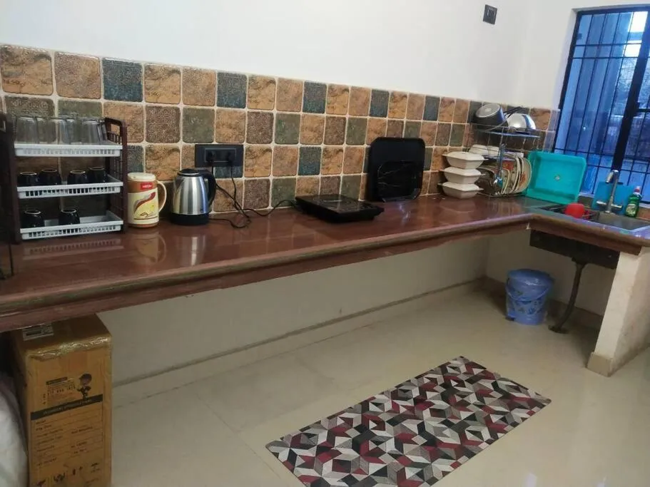 Coffee/tea facilities in SitaRamalayam Homestay 1 (GF)