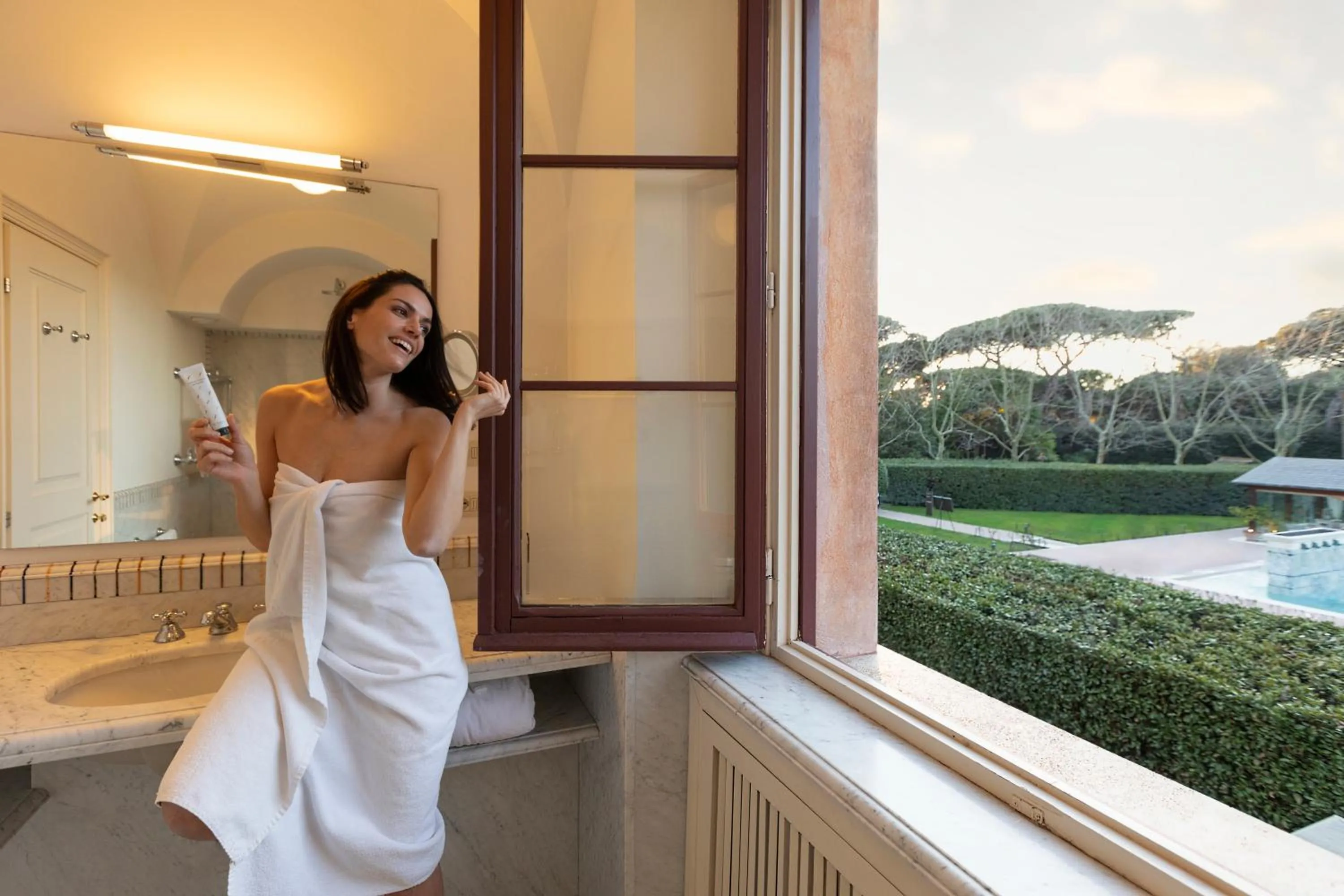 People in QC Grand Hotel Roma