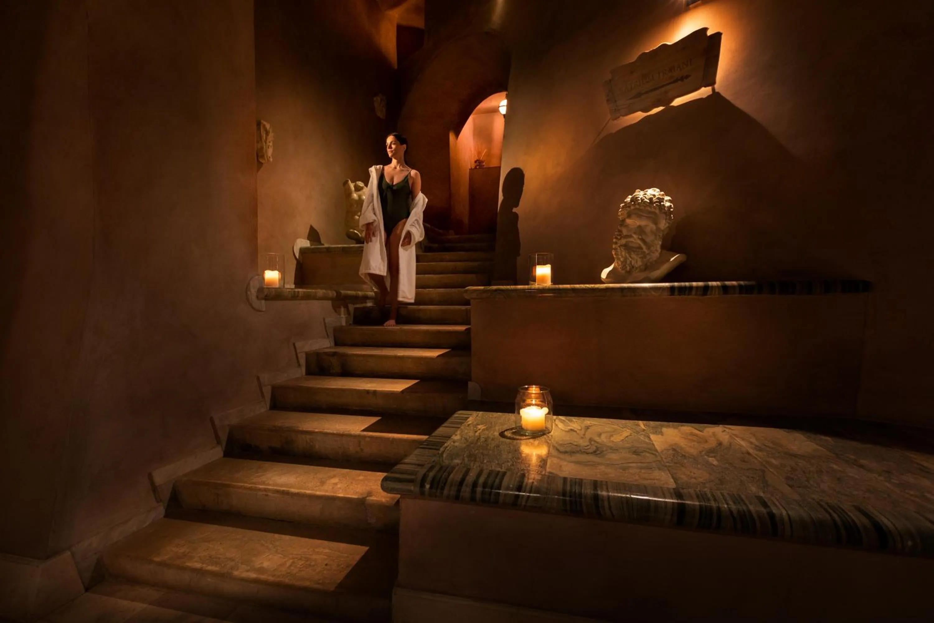 Swimming pool in QC Grand Hotel Roma