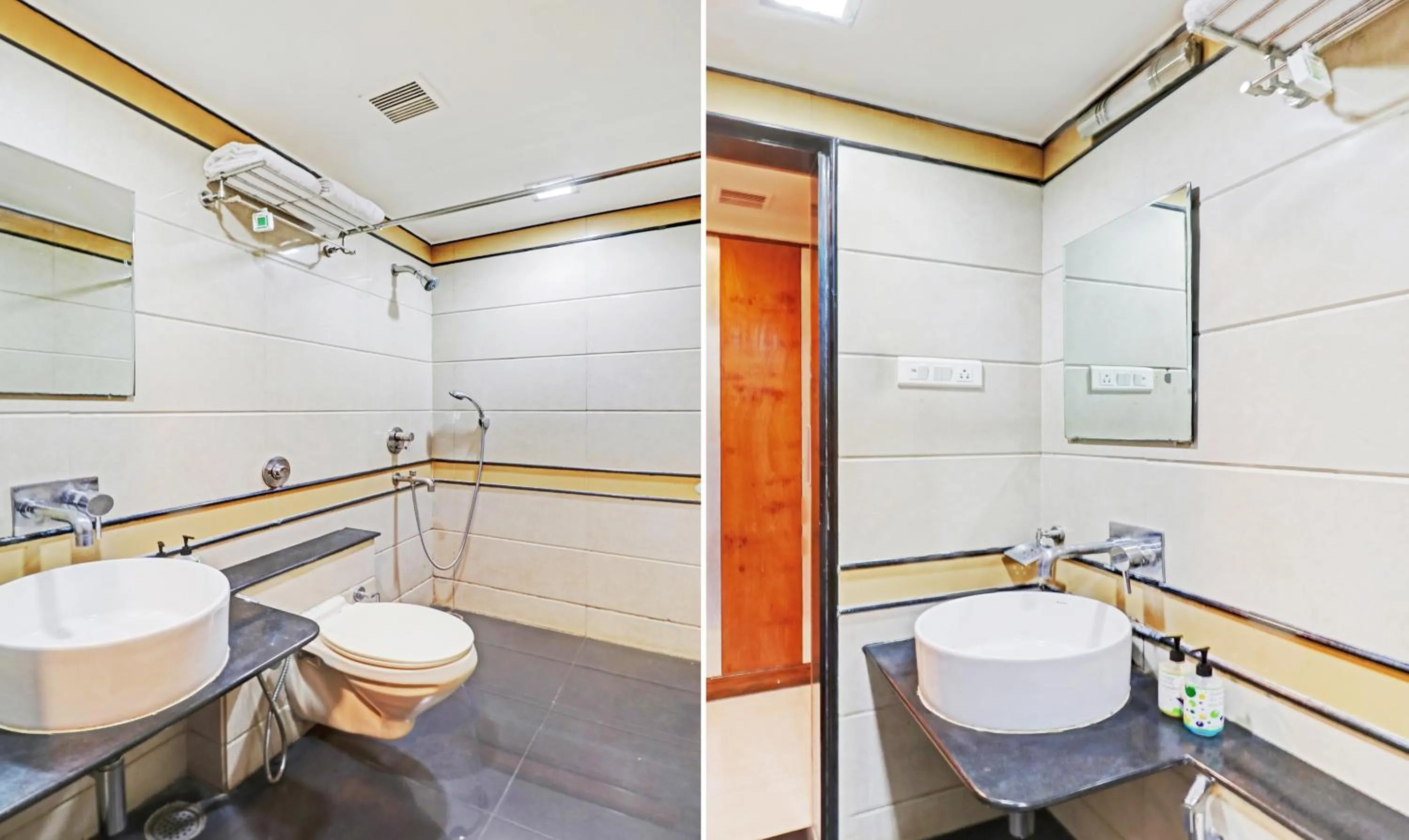 Bathroom in Treebo Suraksha Inn