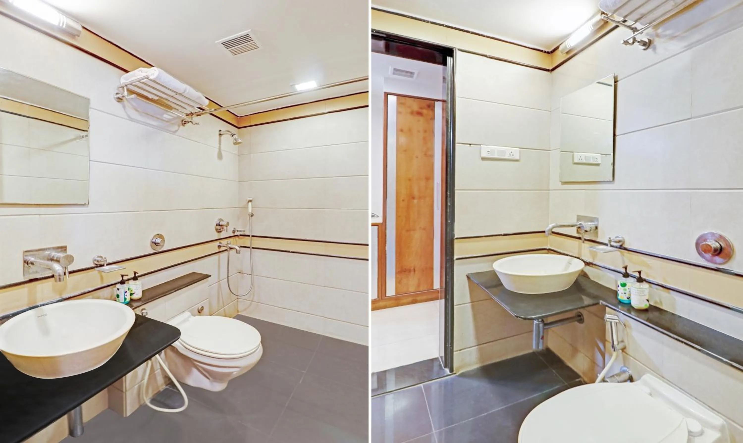 Bathroom in Treebo Suraksha Inn