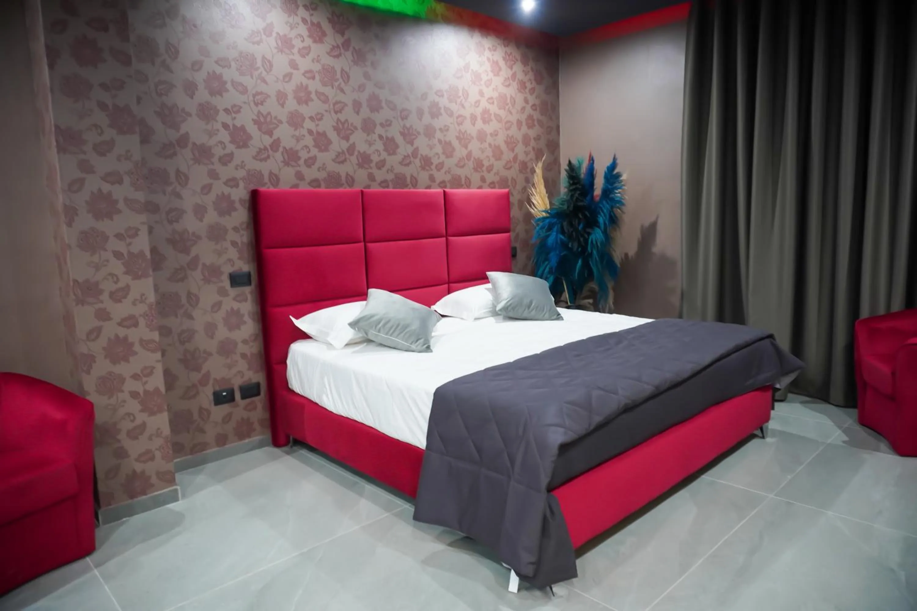 Bed in Hotel El Pamas