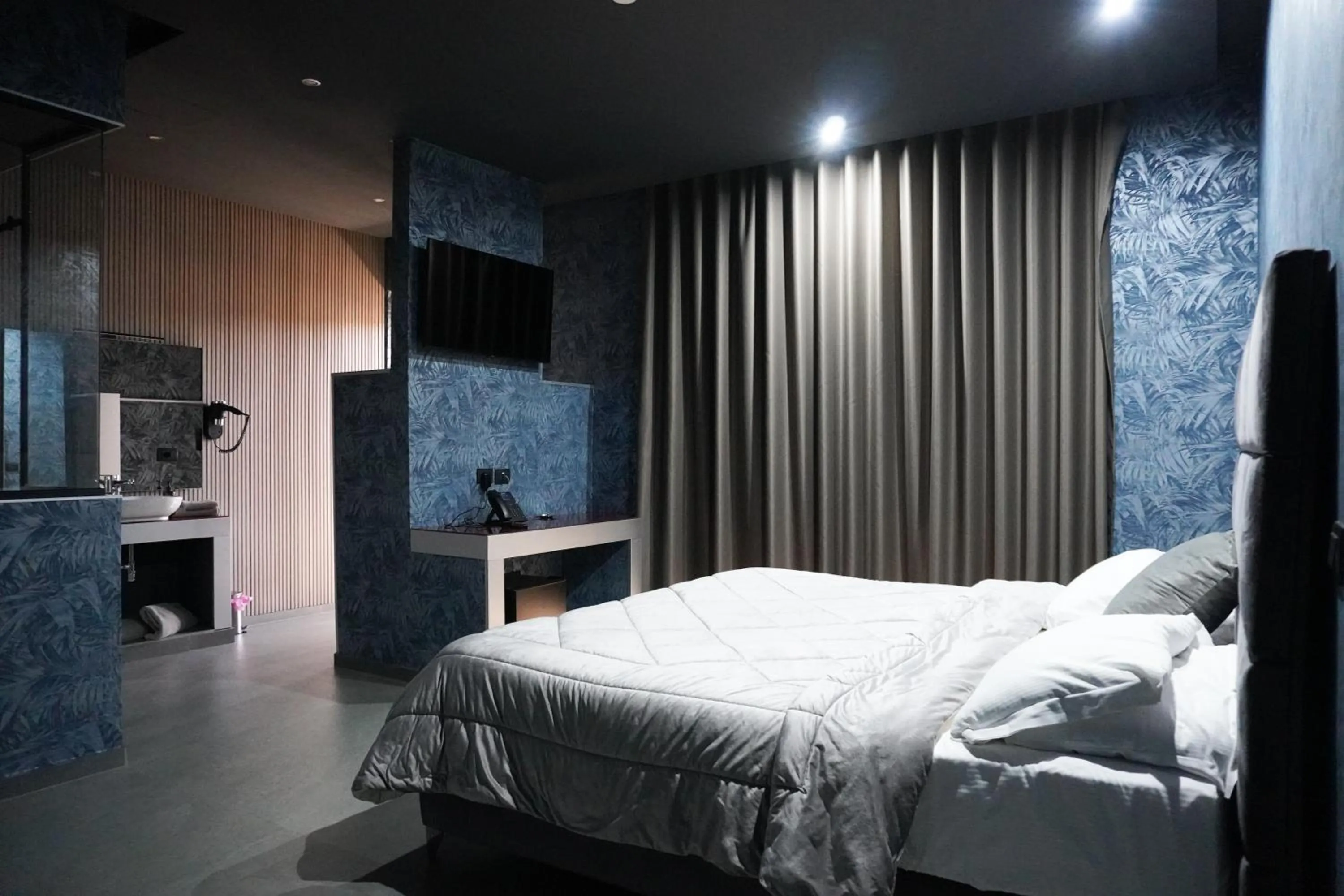 Bed in Hotel El Pamas