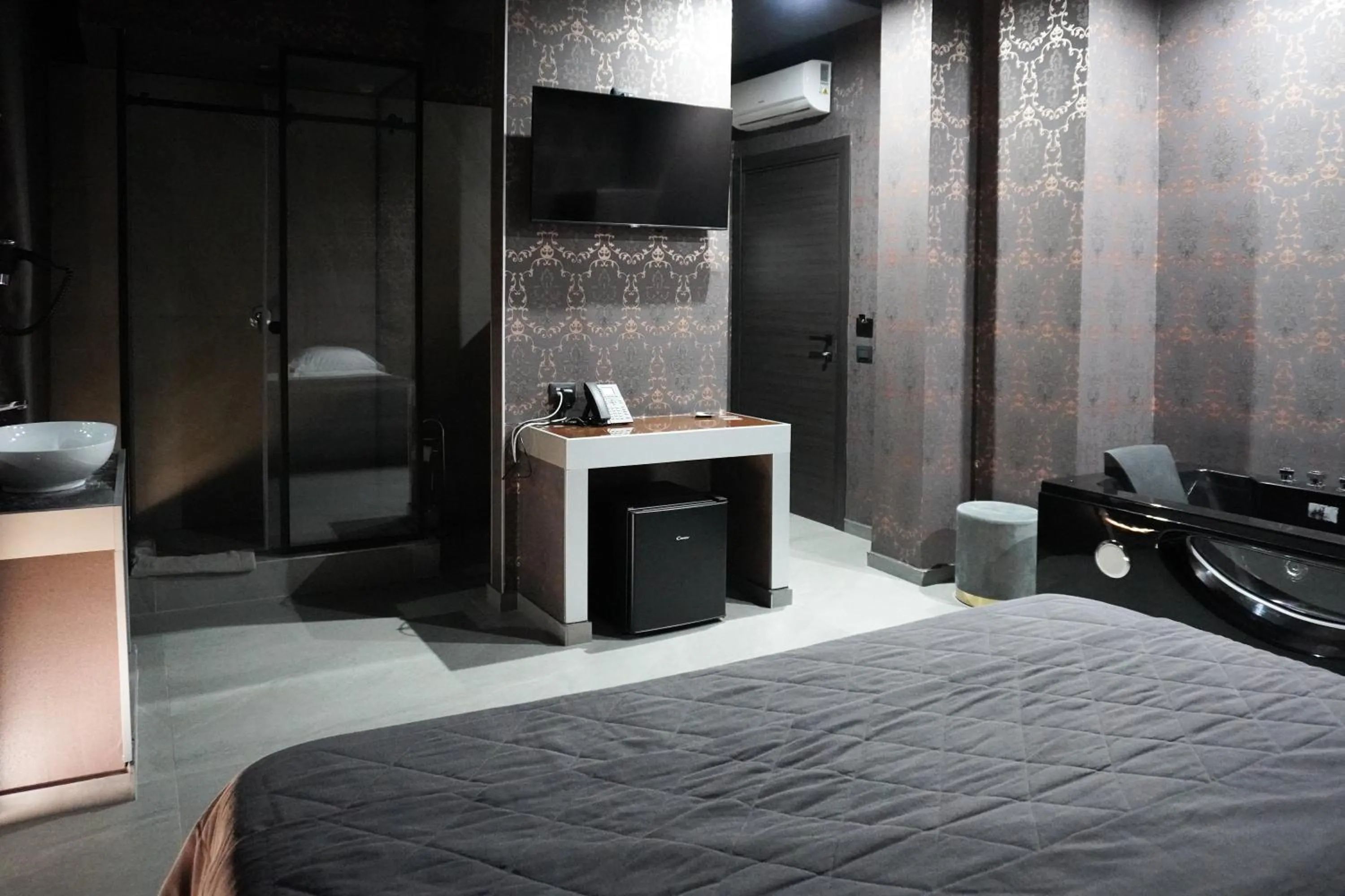 Bed in Hotel El Pamas