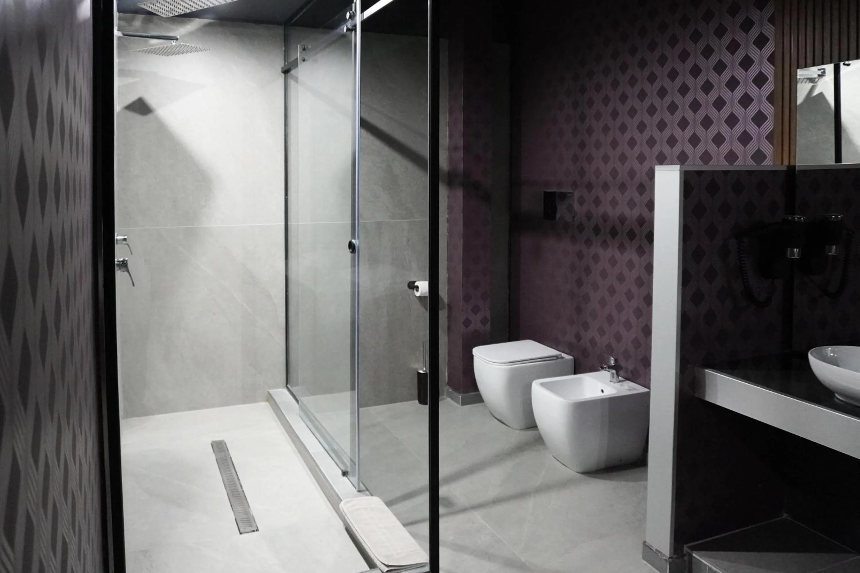 Shower in Hotel El Pamas