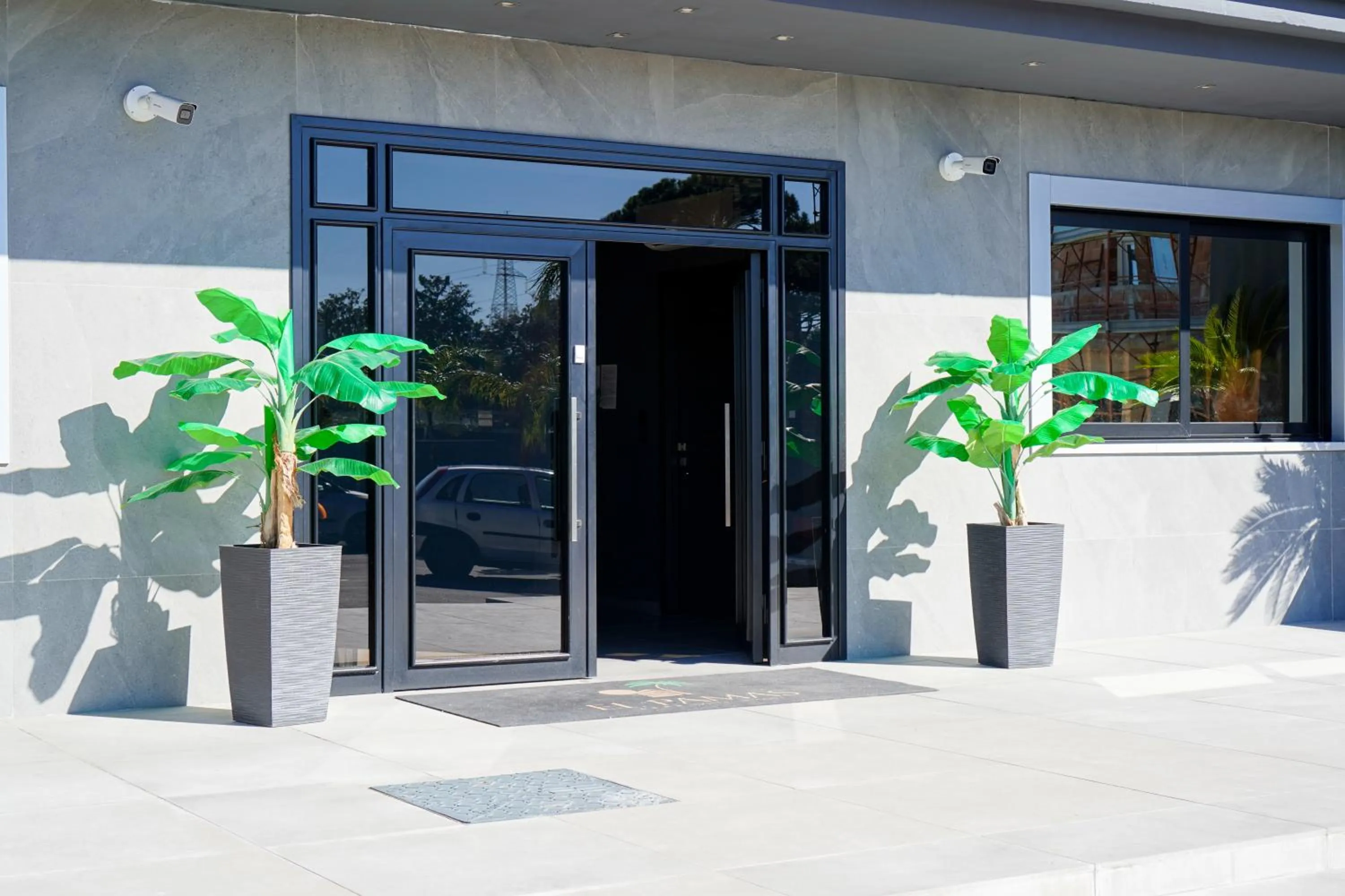 Facade/entrance in Hotel El Pamas