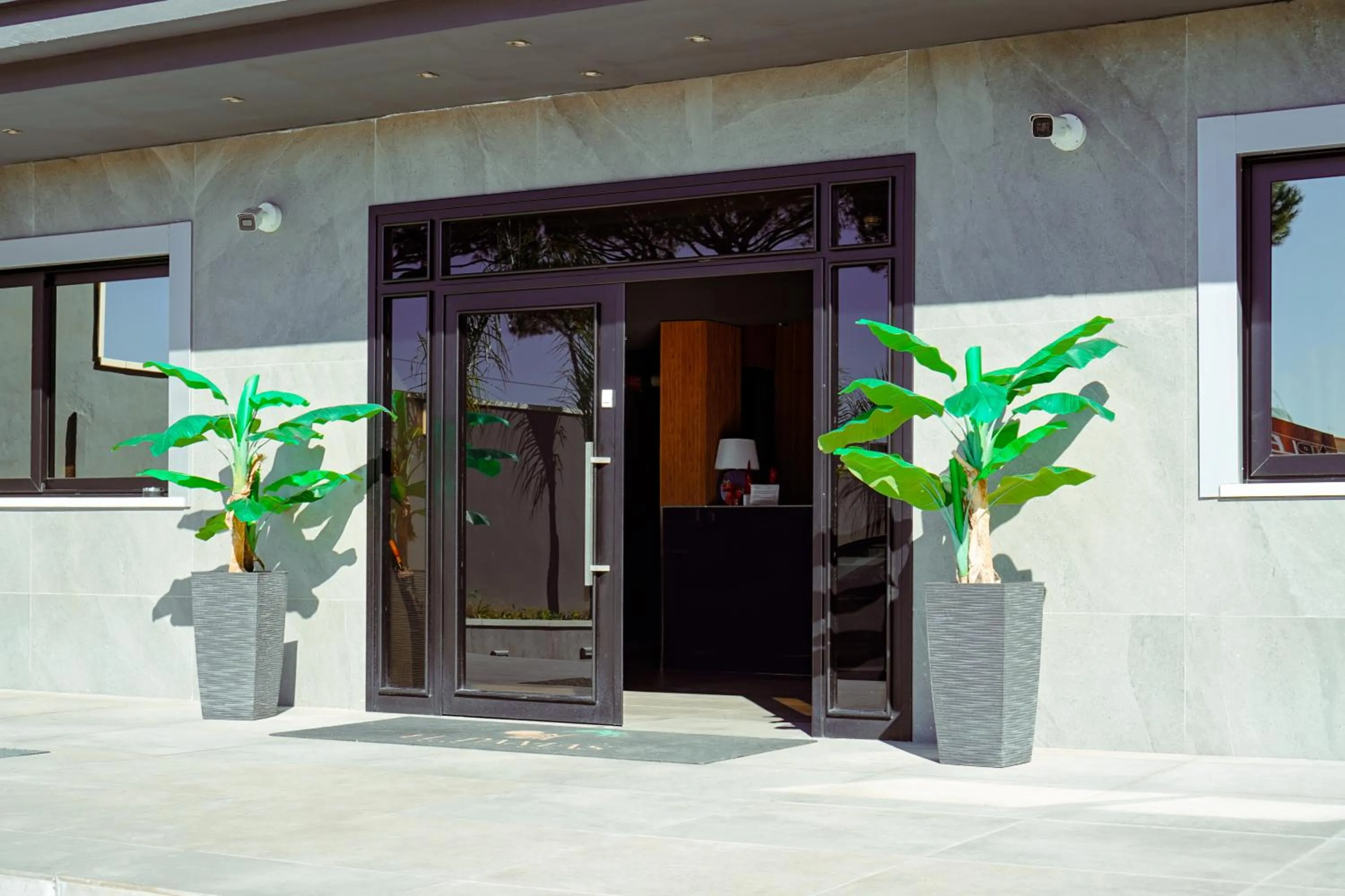 Facade/entrance in Hotel El Pamas