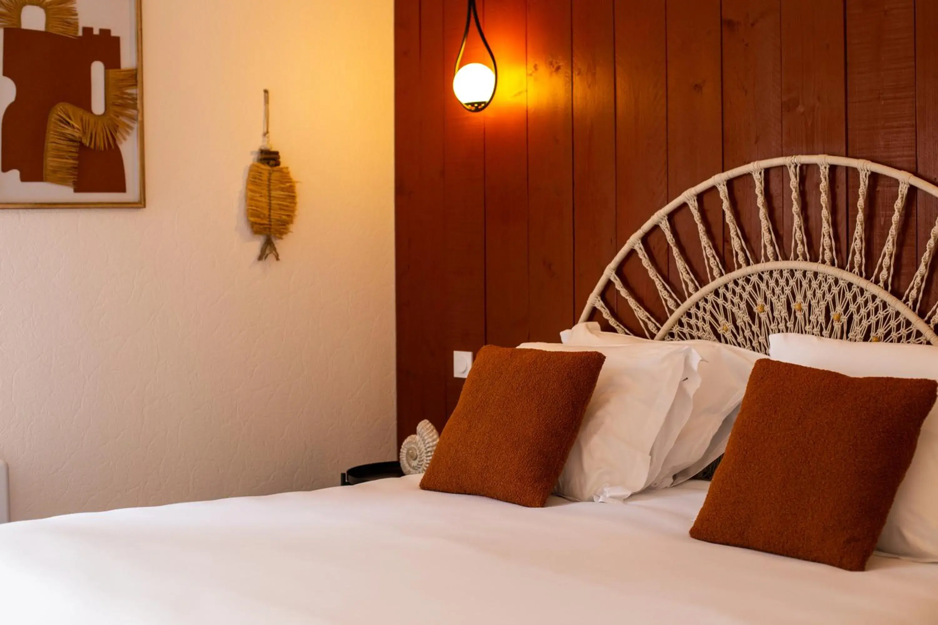 Double Room with Garden View in Hôtel de la Brière et Restaurant Les Krapados Double Room with Garden View in Hôtel de la Brière et Restaurant Les Krapados