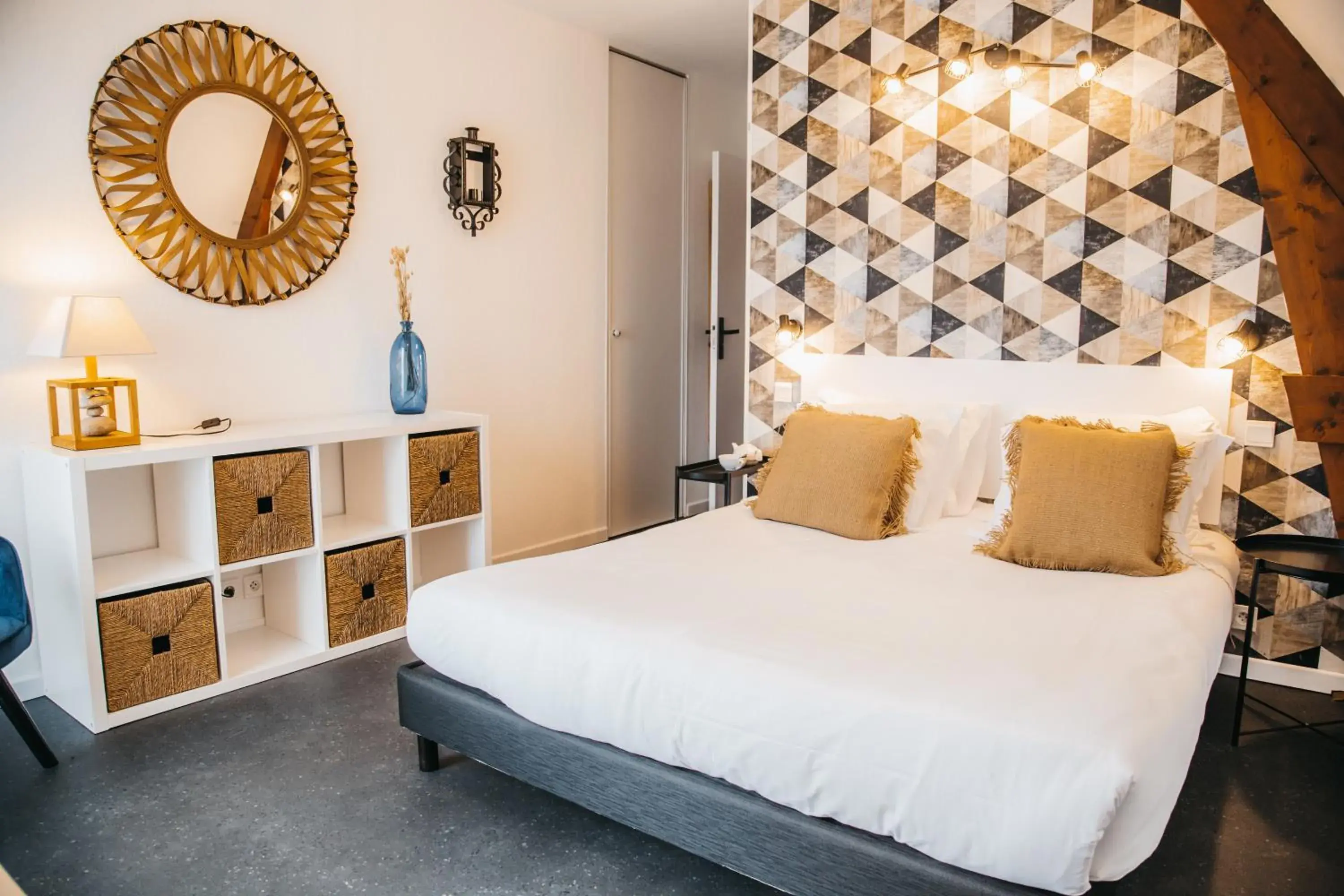 Standard Double Room in Hôtel de la Brière et Restaurant Les Krapados Standard Double Room in Hôtel de la Brière et Restaurant Les Krapados