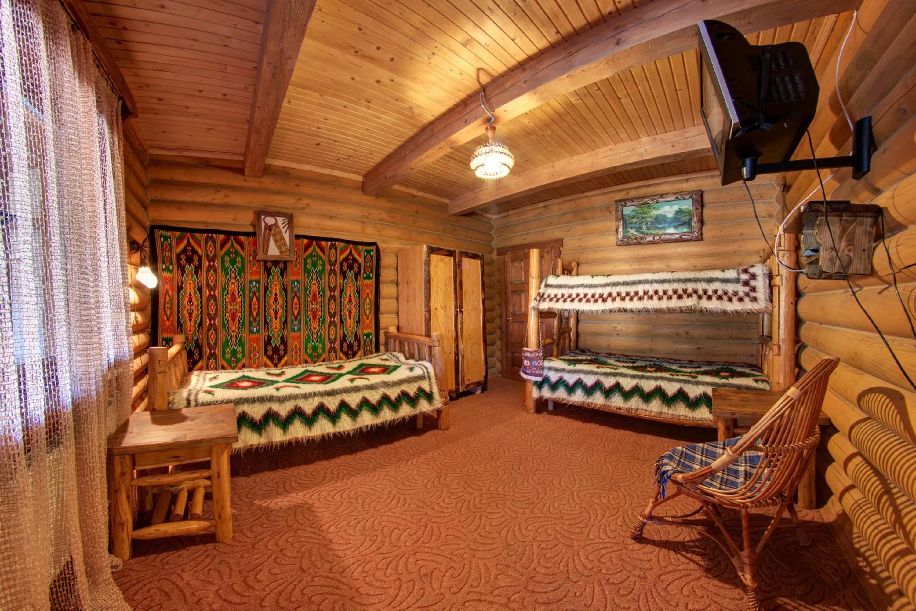 Bedroom in Hotel Gutsulia