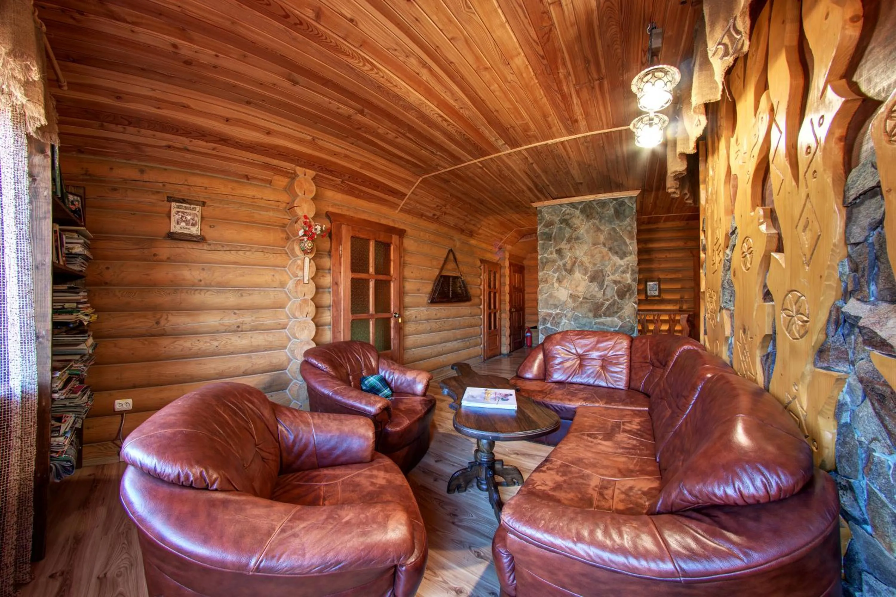 Living room in Hotel Gutsulia