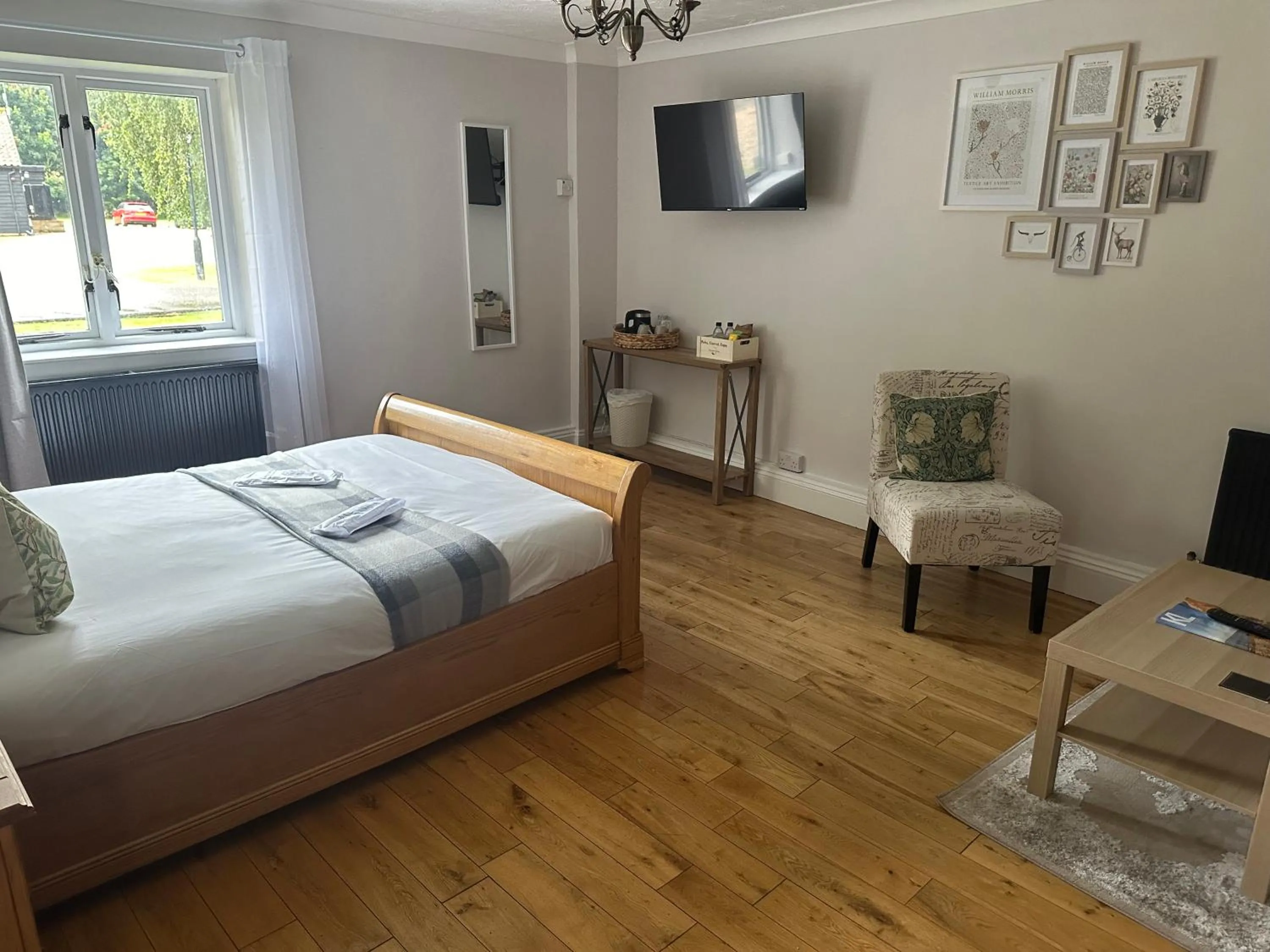 Bed in The Farmhouse at Fincham