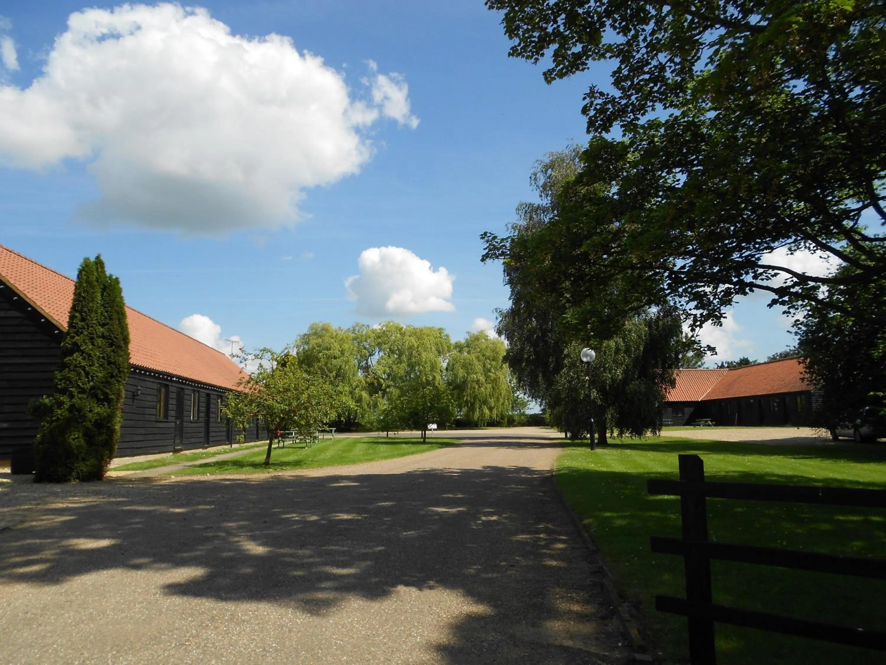 Natural landscape in The Farmhouse at Fincham