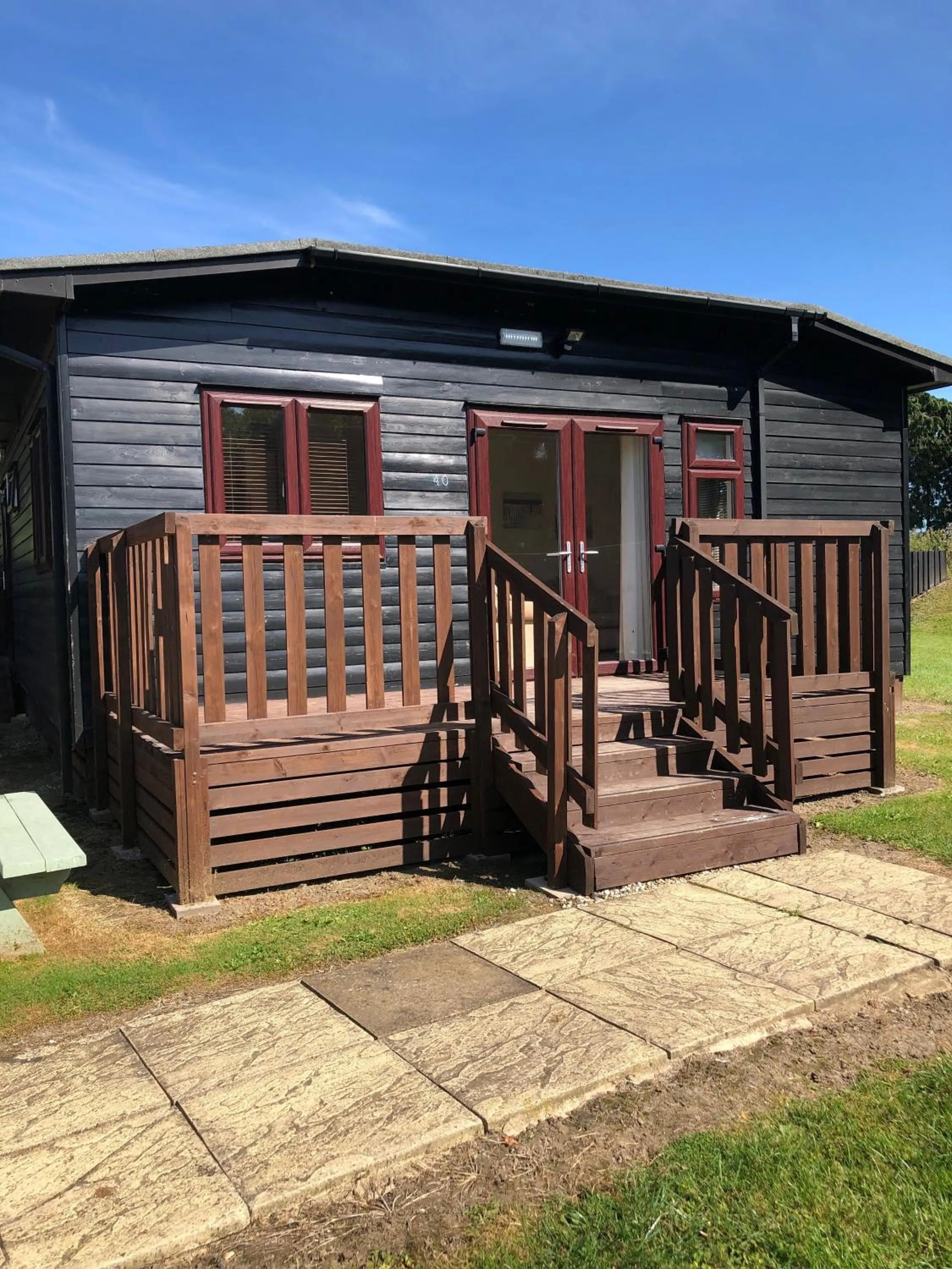 Steam room in The Farmhouse at Fincham