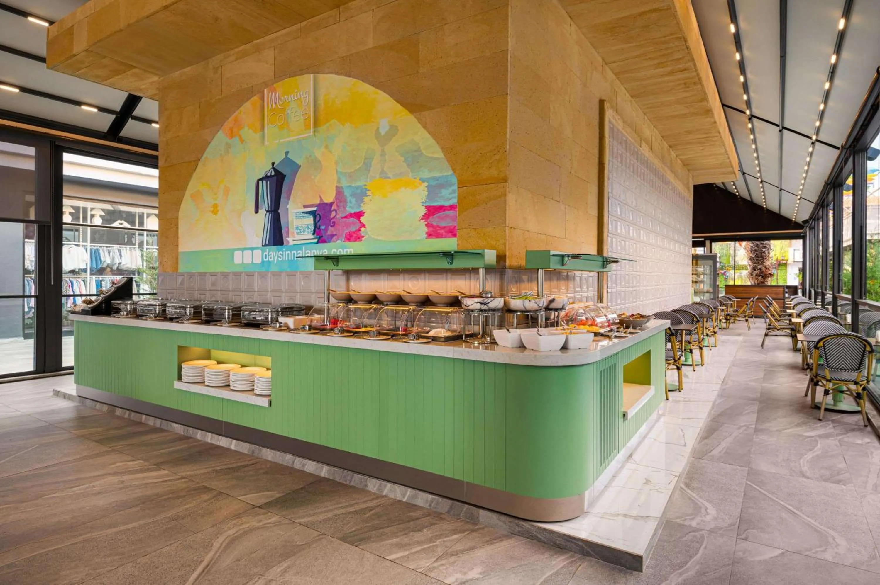 Breakfast in Days Inn by Wyndham Alanya