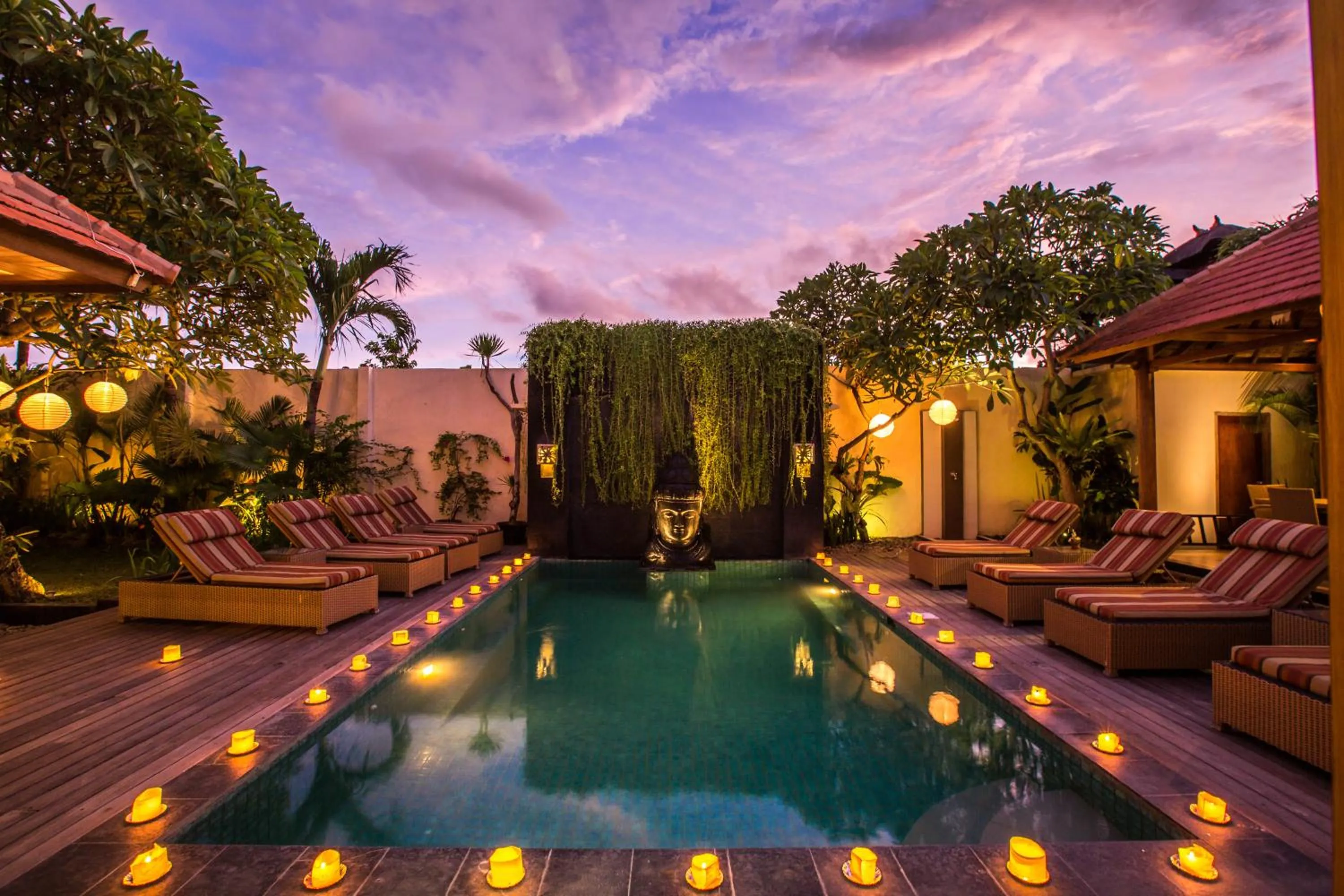 Pool view in Villa Seriska Dua Sanur with Private Pool