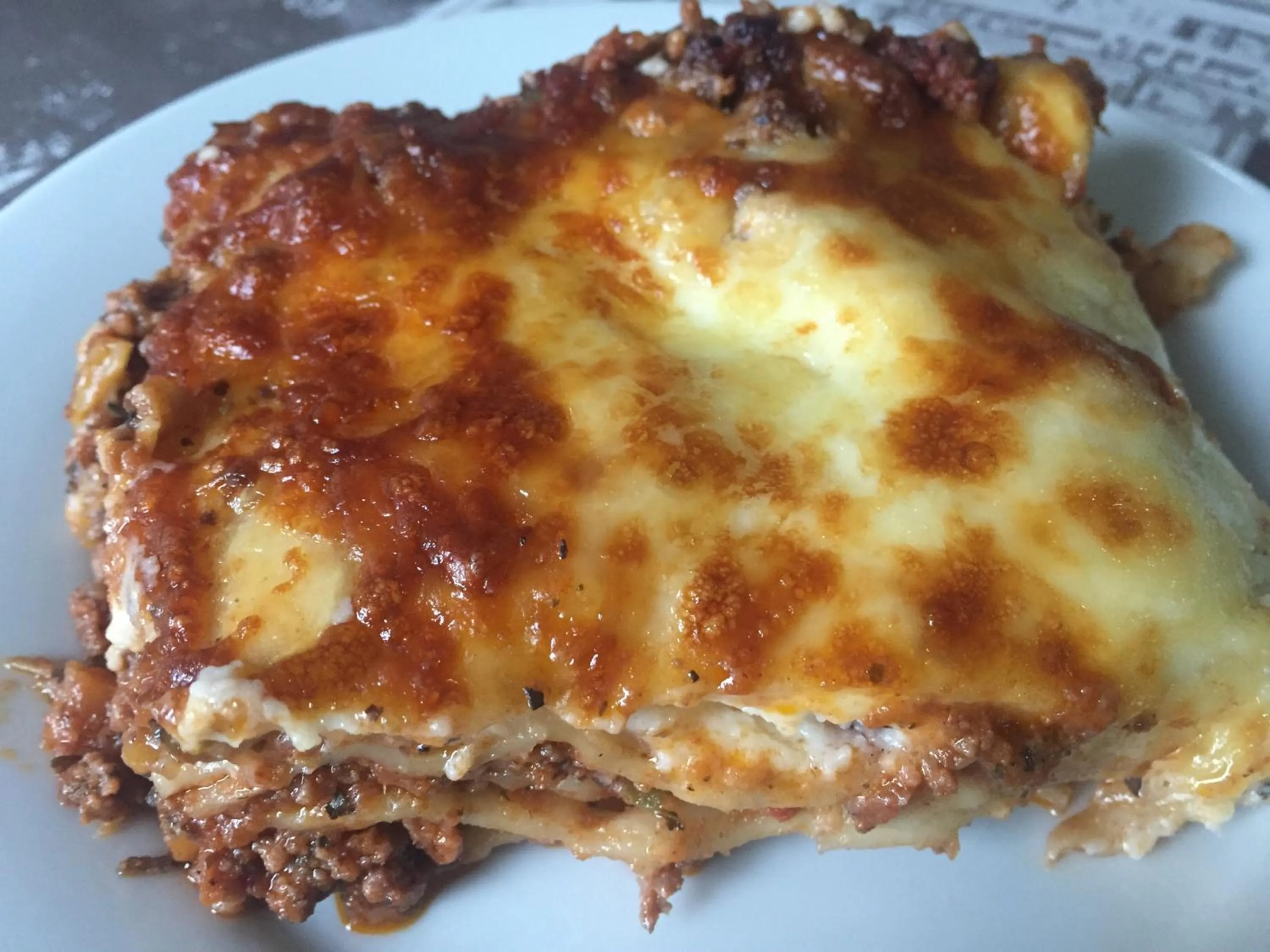 Food close-up in Milano Hotel