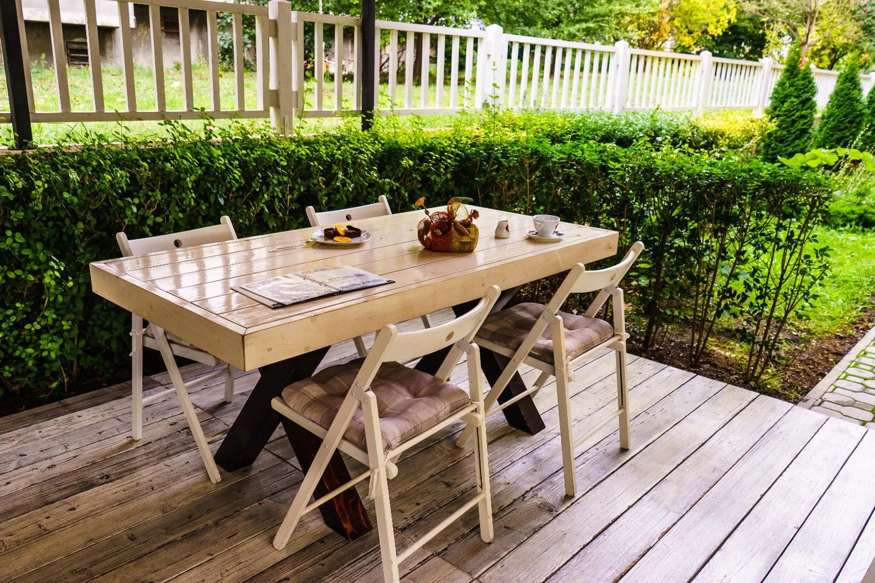 Patio in Milano Hotel