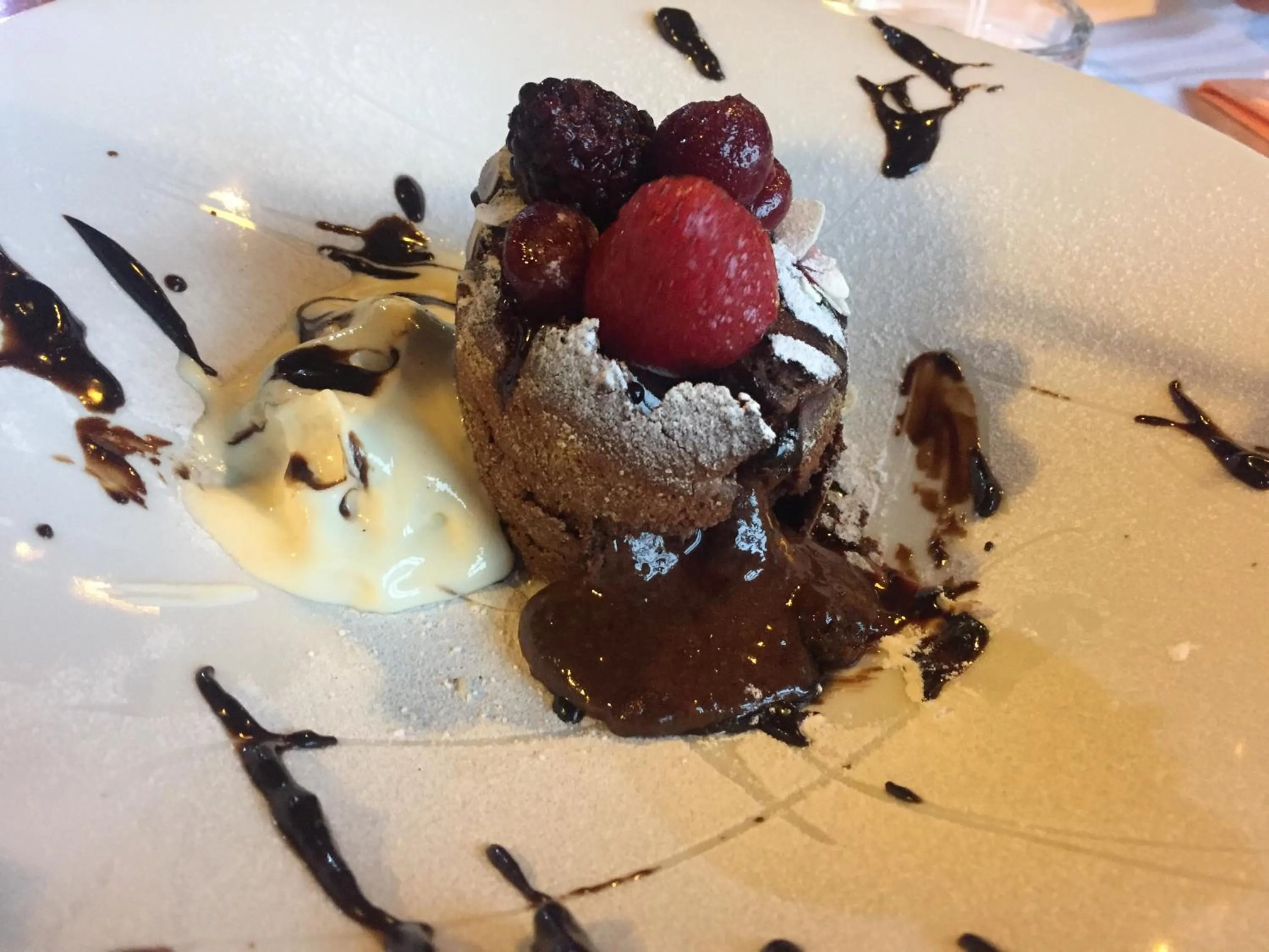 Food close-up in Milano Hotel