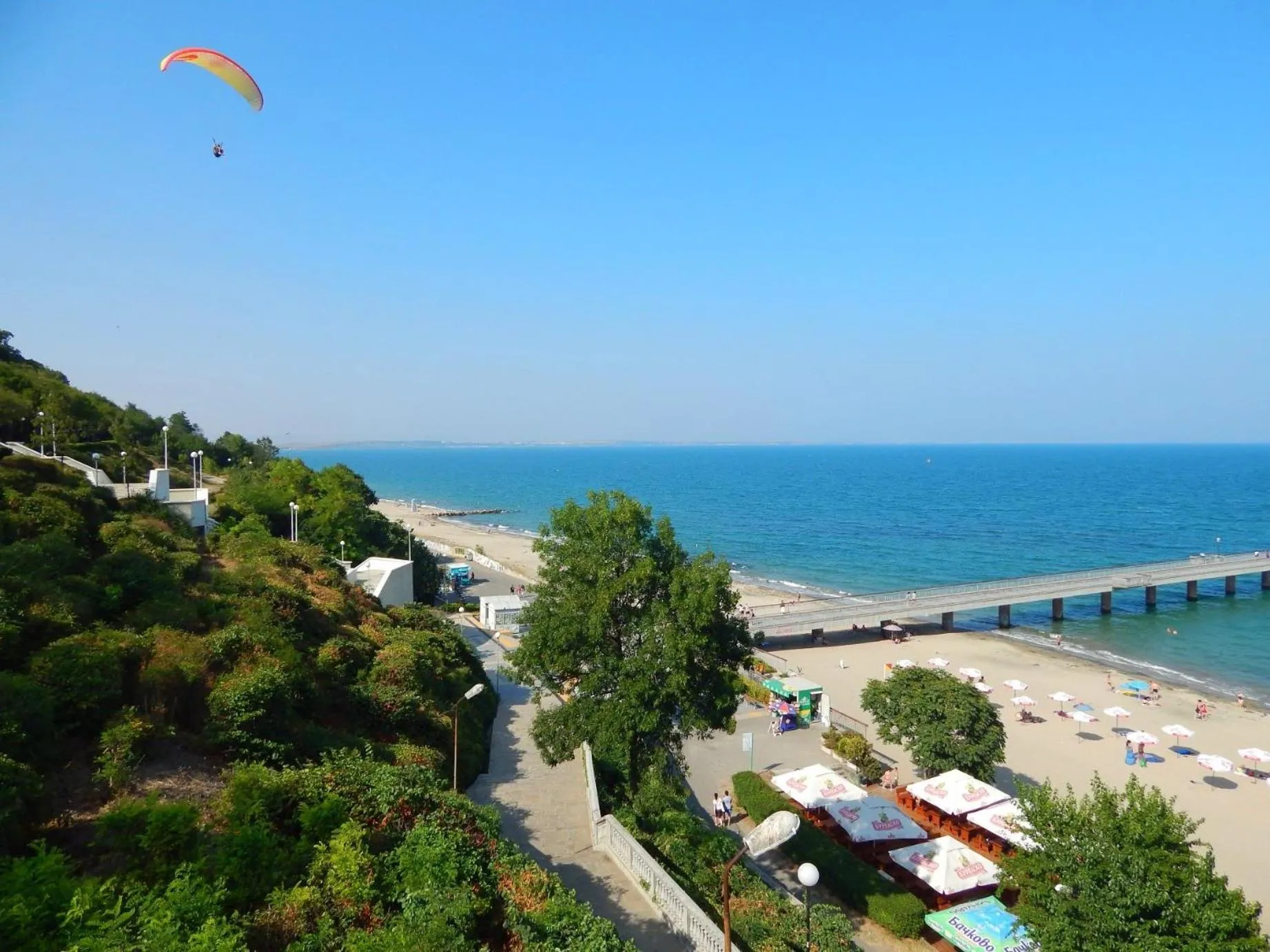 Beach in Milano Hotel