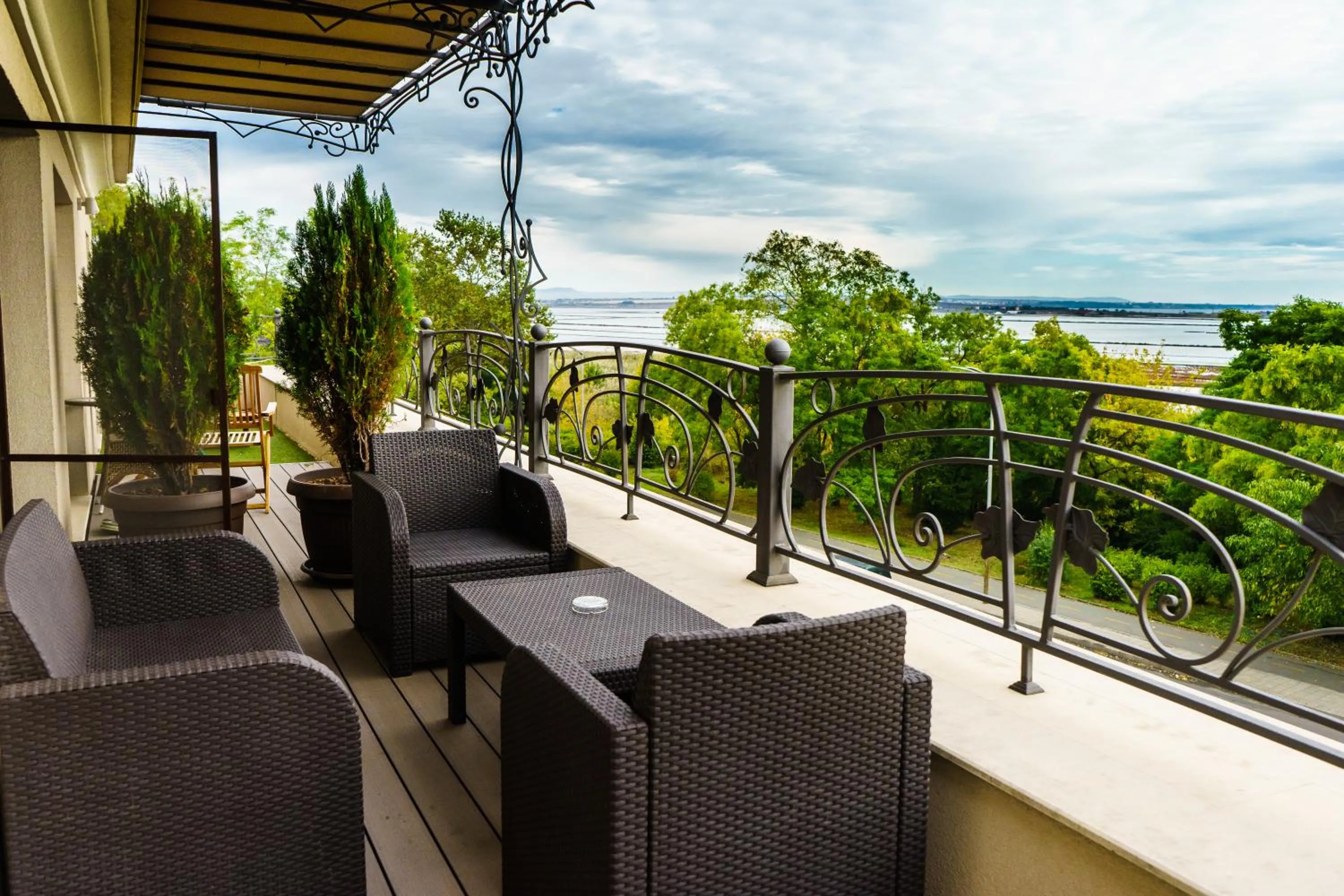Balcony/Terrace in Milano Hotel