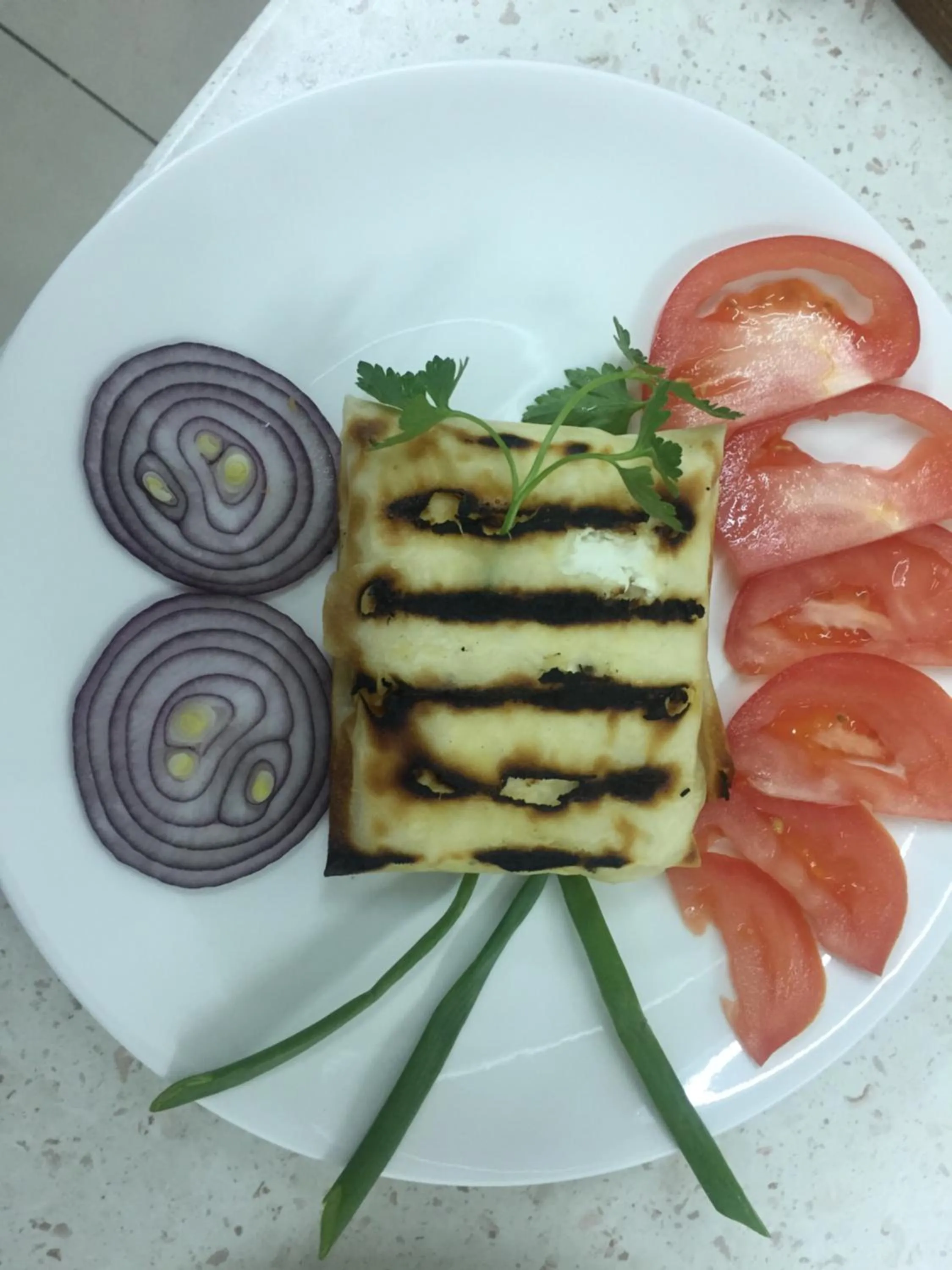 Food close-up in Milano Hotel