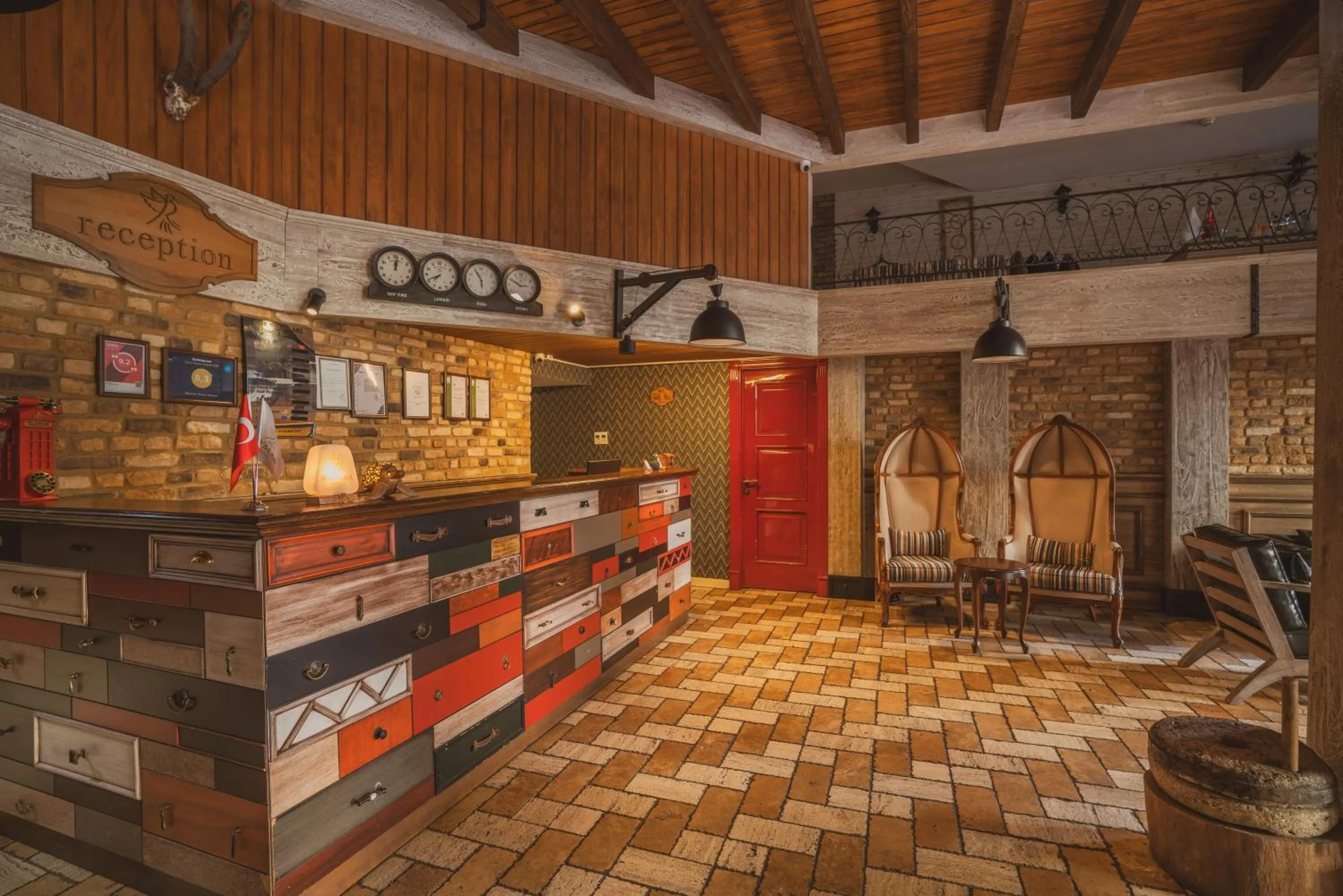 Lobby or reception in Raymar Hotels Ankara