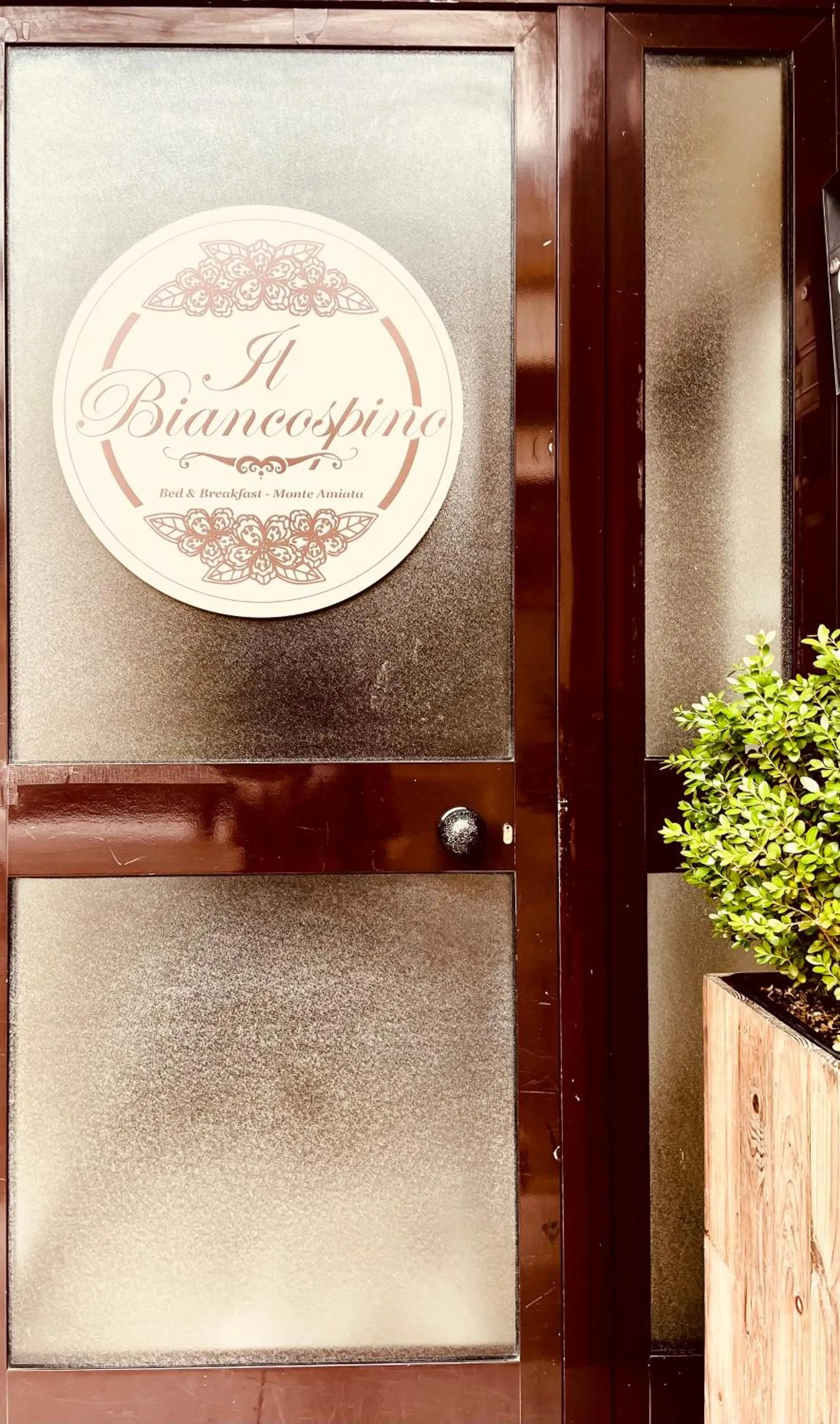 Property building in B&B Il Biancospino