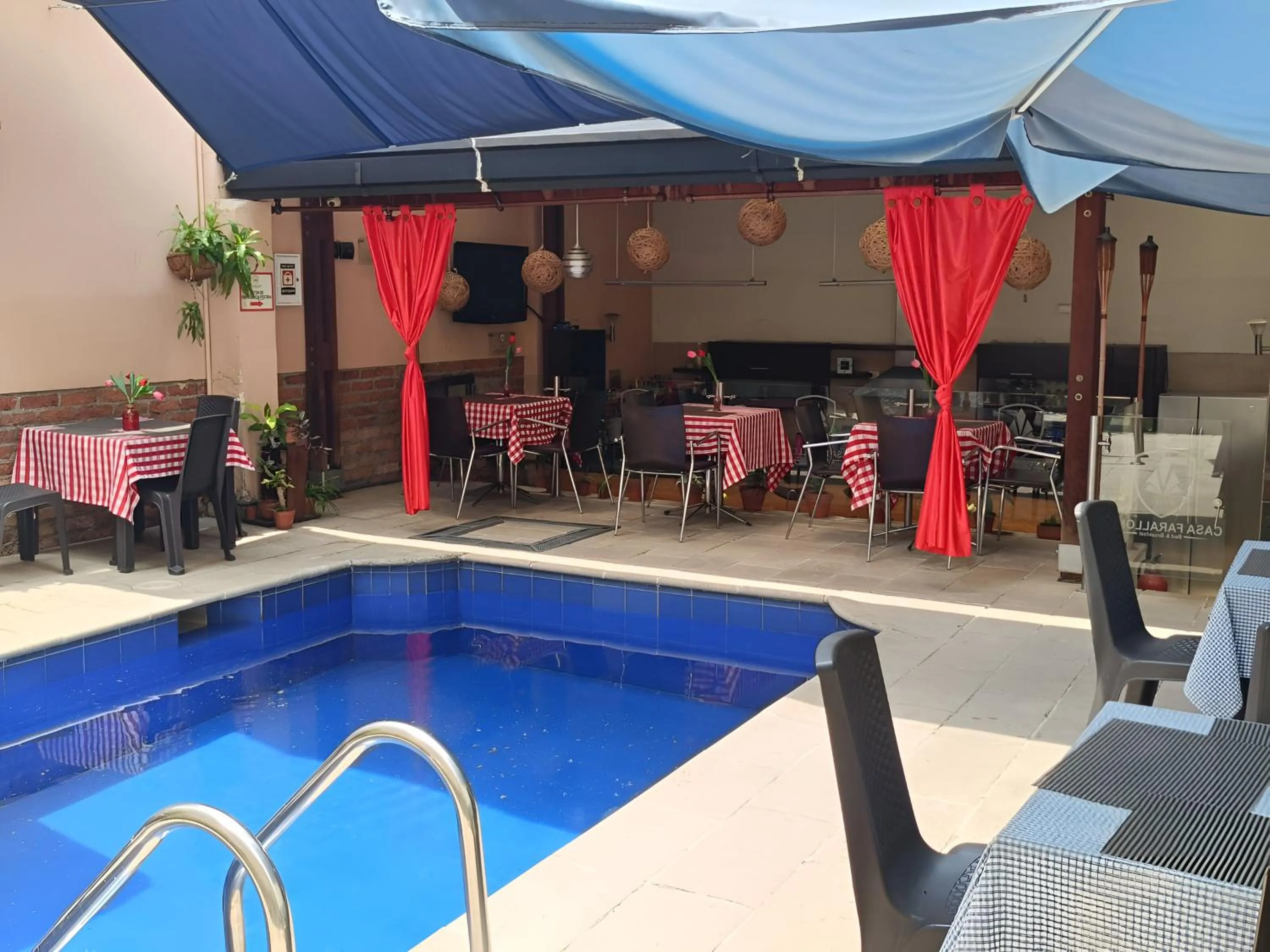 Patio in HBCF Hotel Boutique Casa Farallones de Santiago de Cali