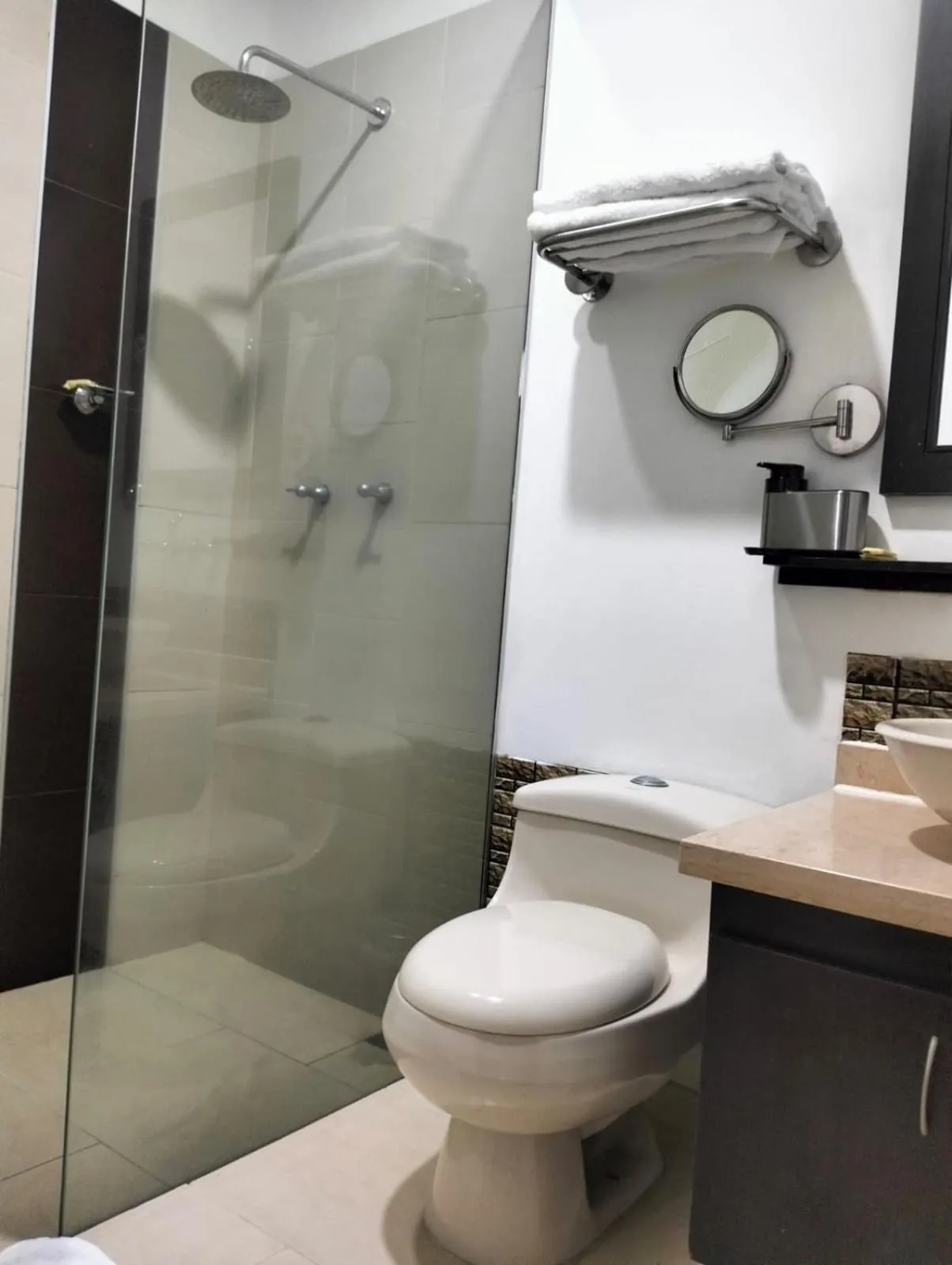 Shower in HBCF Hotel Boutique Casa Farallones de Santiago de Cali