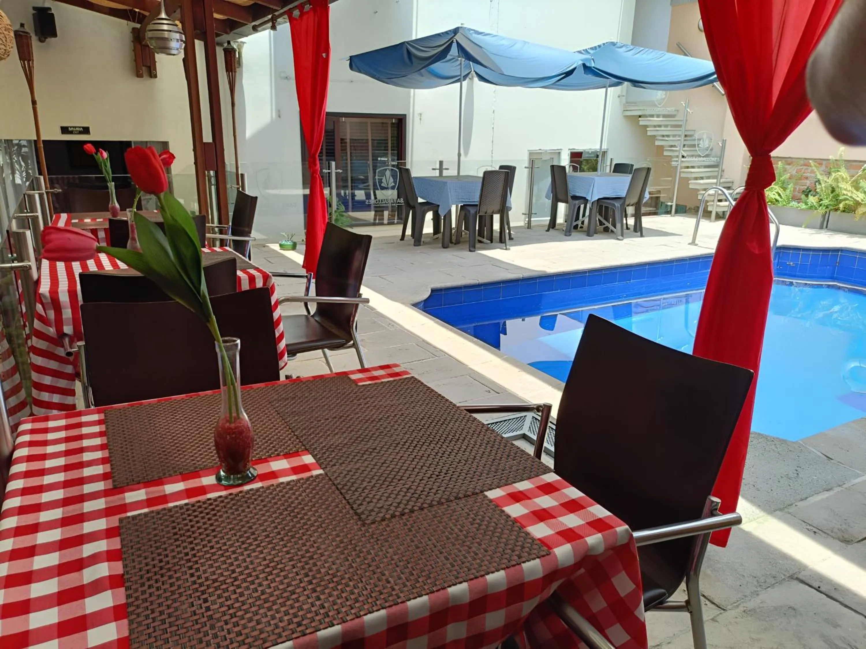 Patio in HBCF Hotel Boutique Casa Farallones de Santiago de Cali