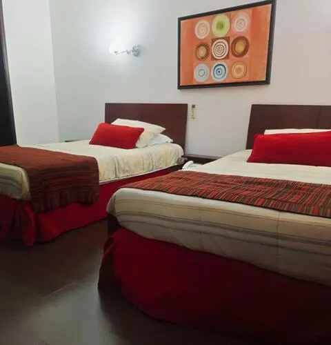 Bed in HBCF Hotel Boutique Casa Farallones de Santiago de Cali