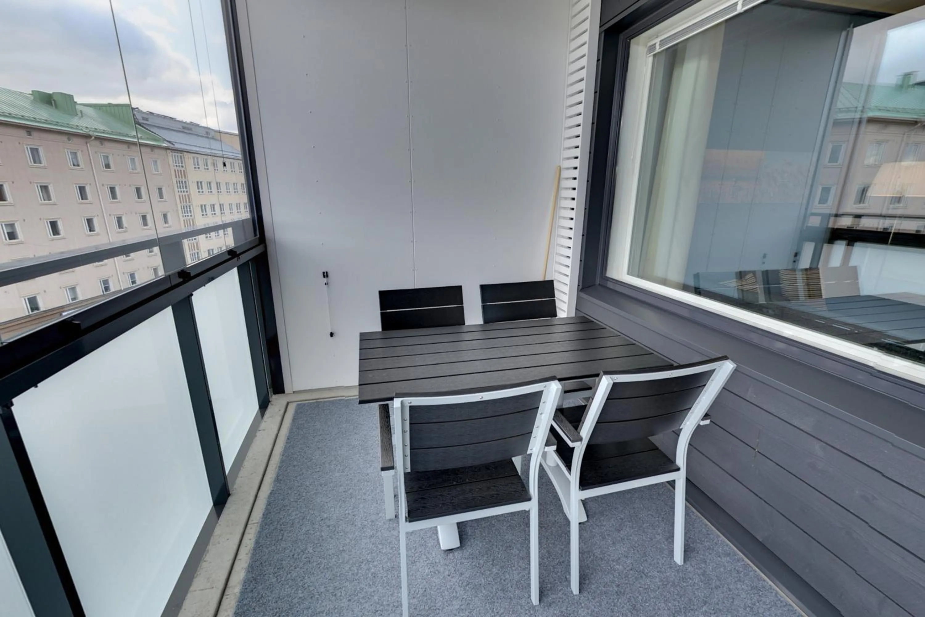 Balcony/Terrace in Forenom Serviced Apartments Tampere Pyynikki
