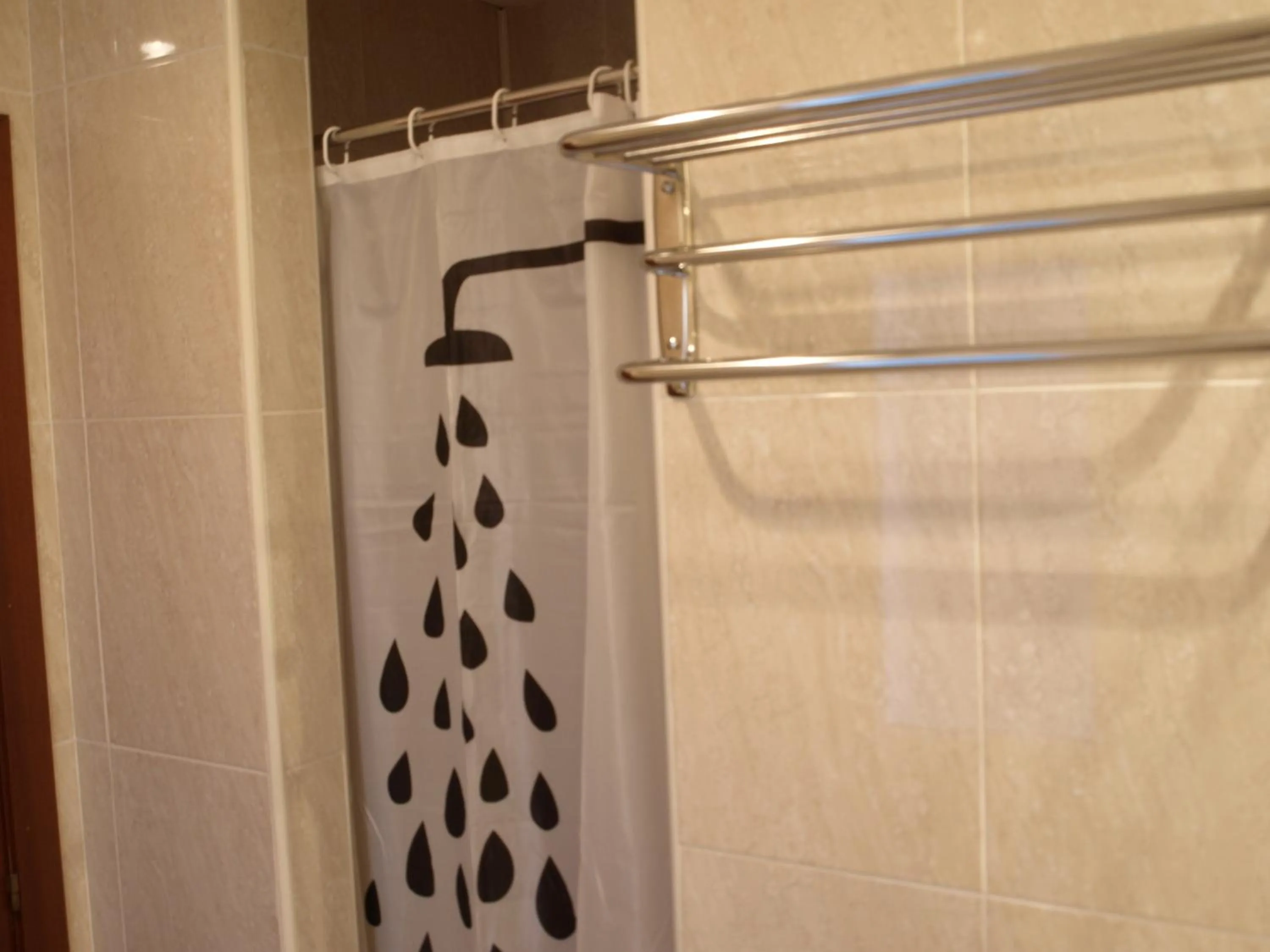 Shower in Pension Viella Asturias