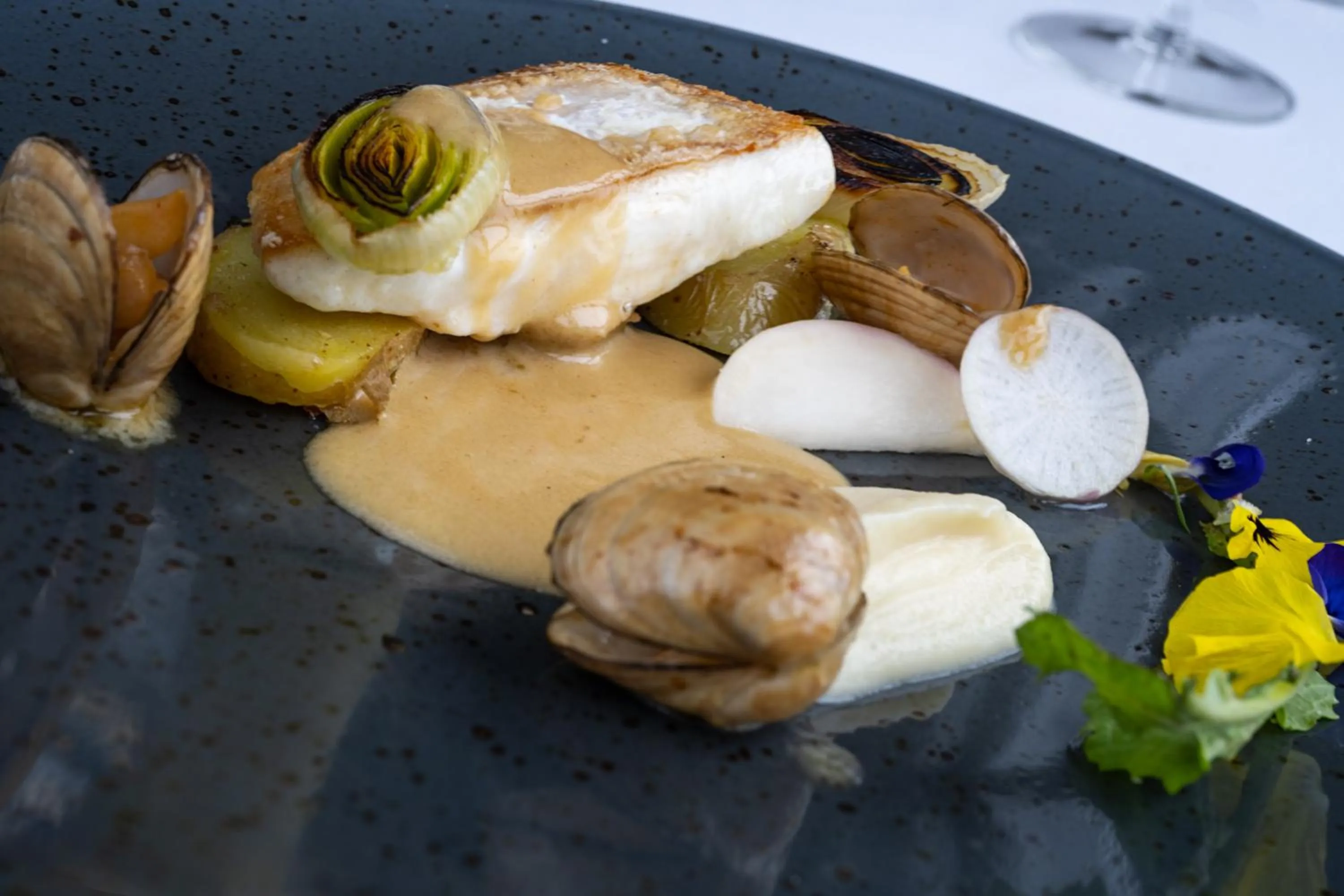 Food close-up in Screebe House