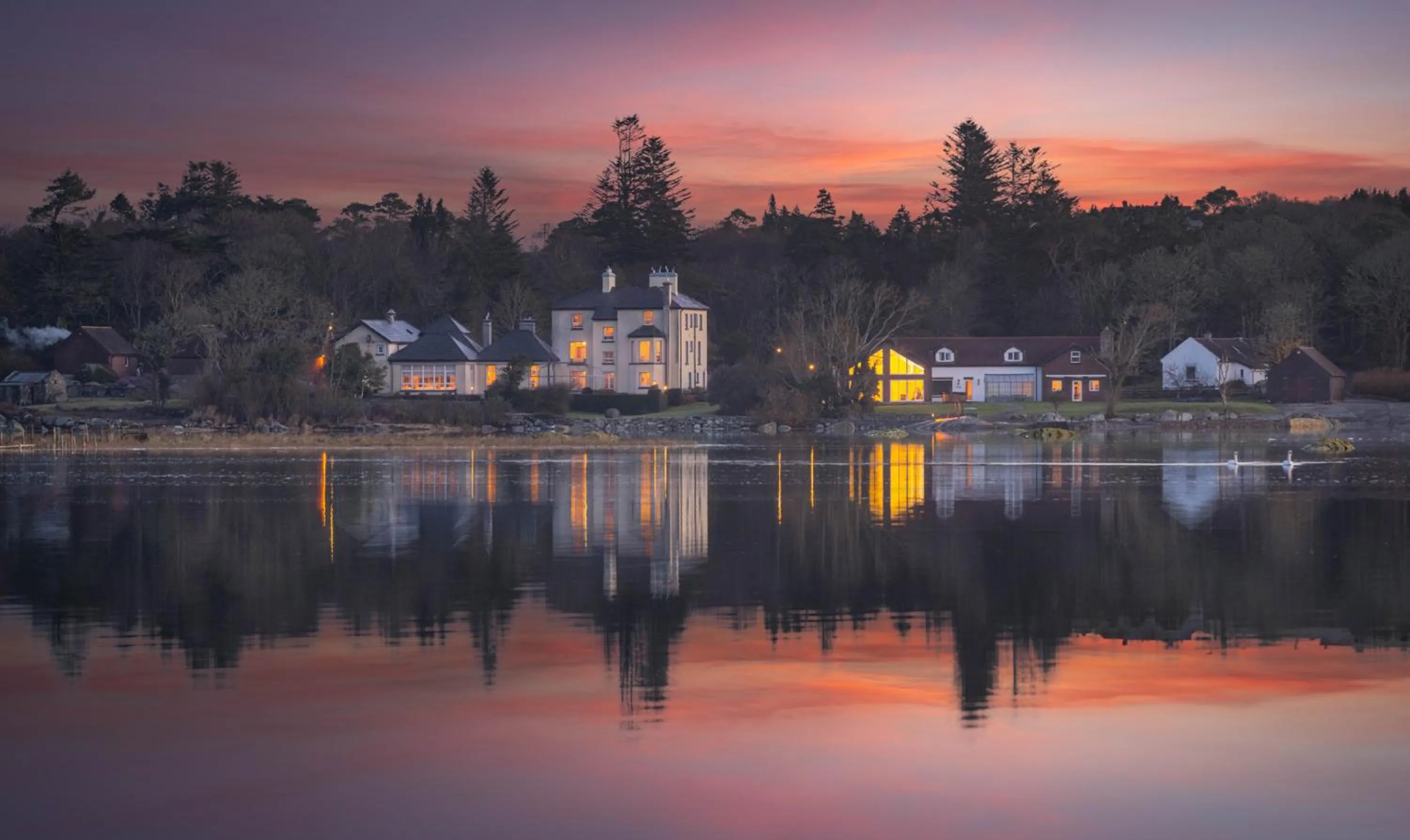 Property building in Screebe House