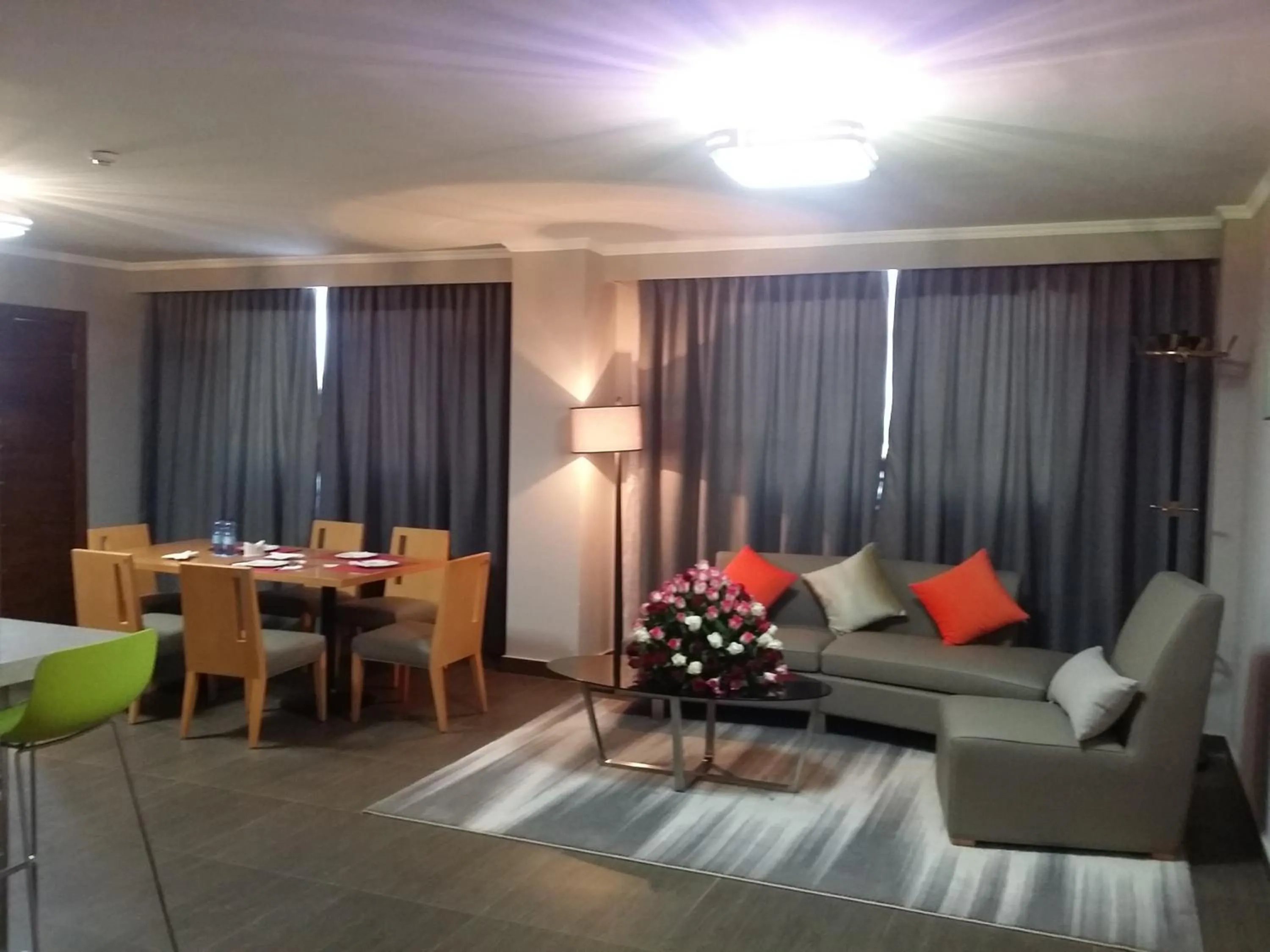 Living room in Ambassador Hotel