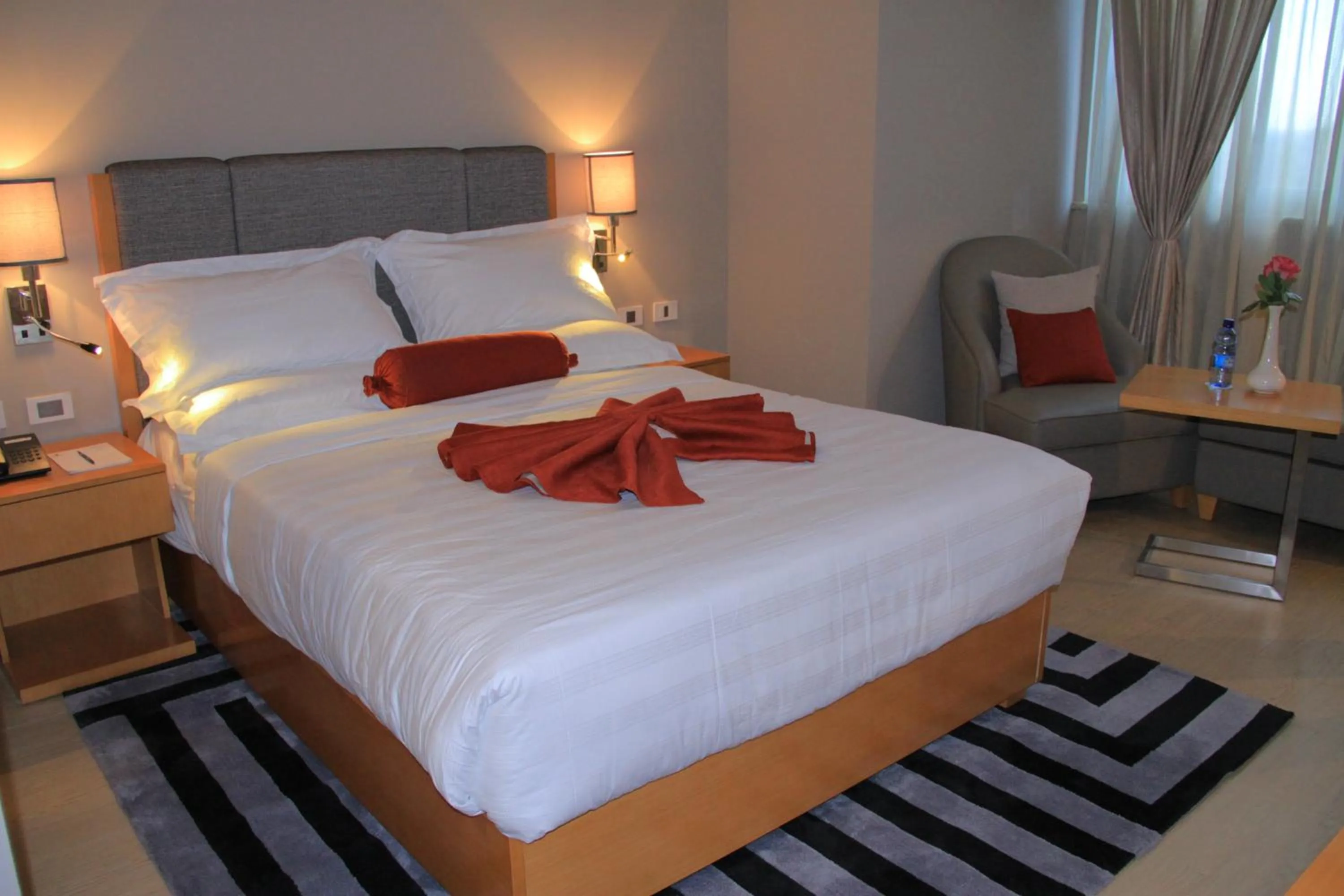 Bedroom, Bed in Ambassador Hotel